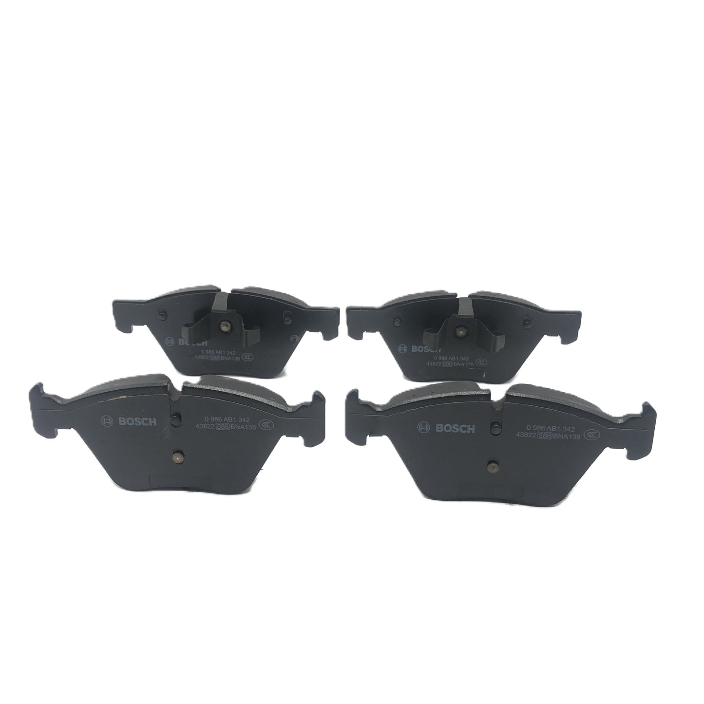 BOSCH Front Ceramic Brake Pad Set 0986AB1342