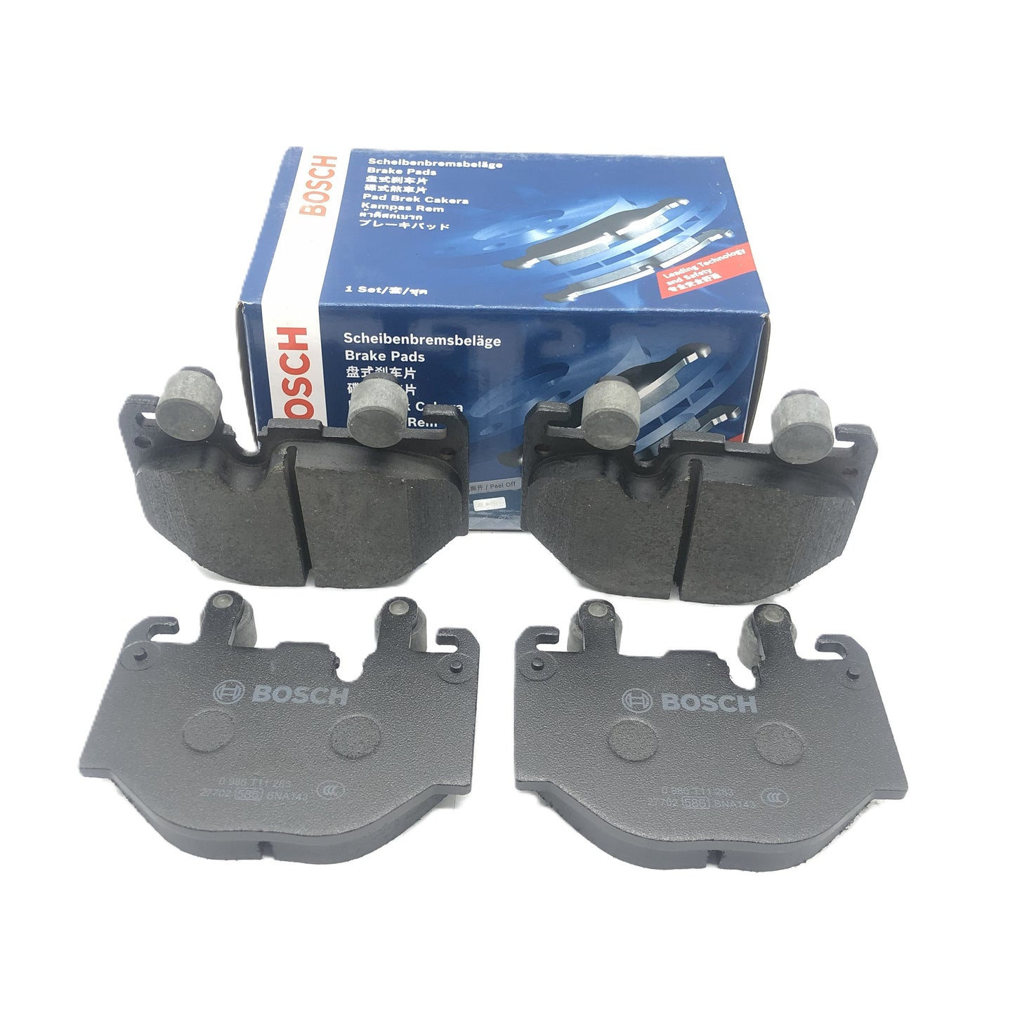 BOSCH Front Ceramic Brake Pad Set 0986T11283