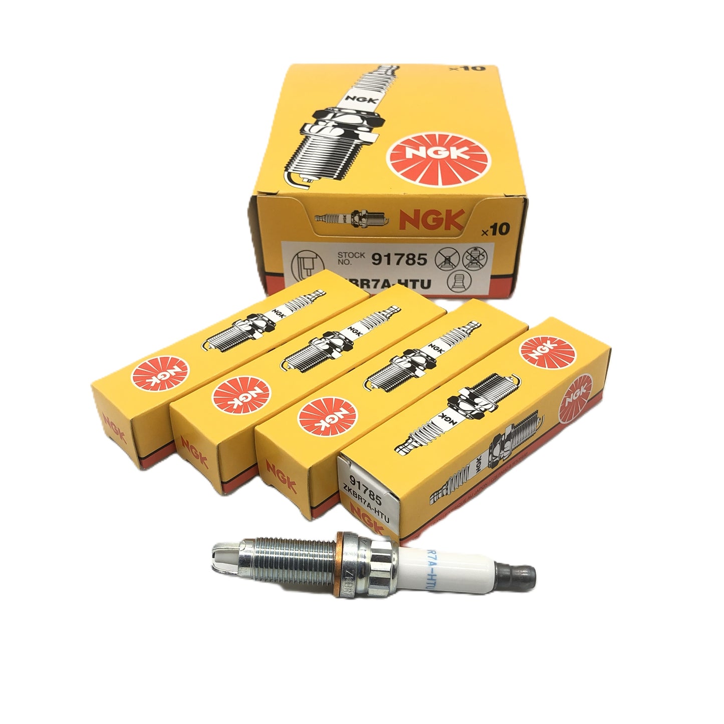 NGK Nickel Spark Plug ZKBR7A-HTU 91785