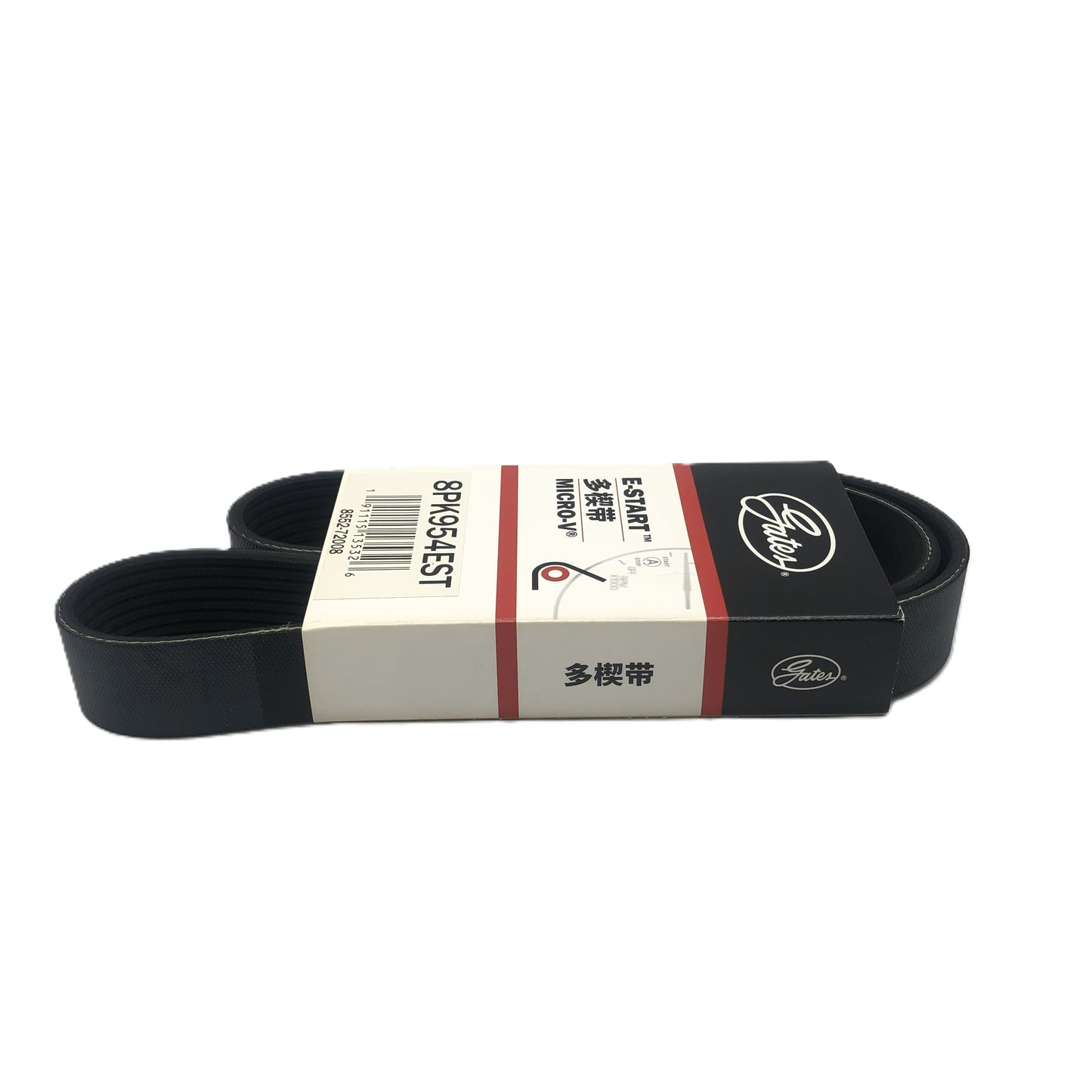 GATES Micro-V Serpentine Belt 8PK954EST