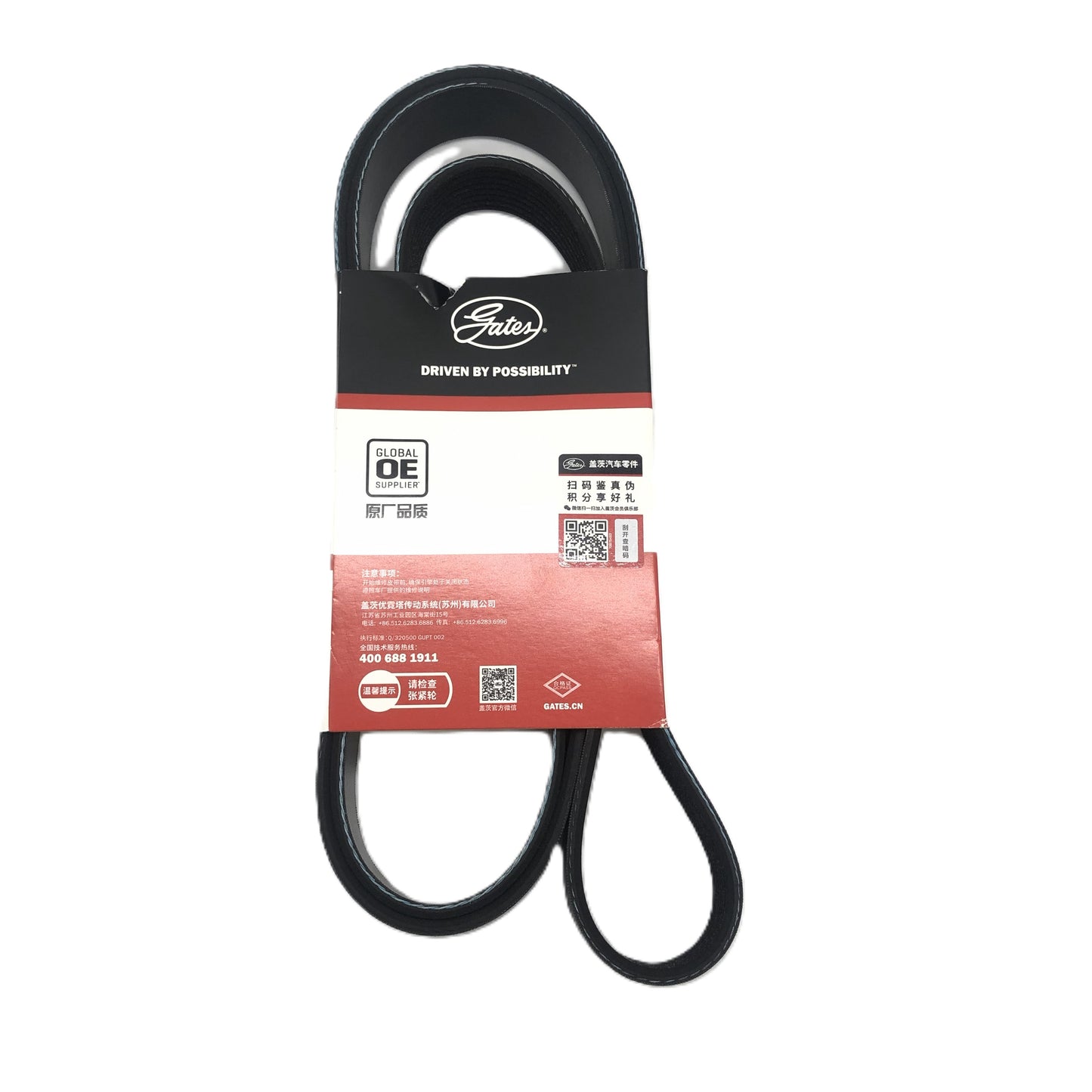 GATES Micro-V Serpentine Belt 8PK1786