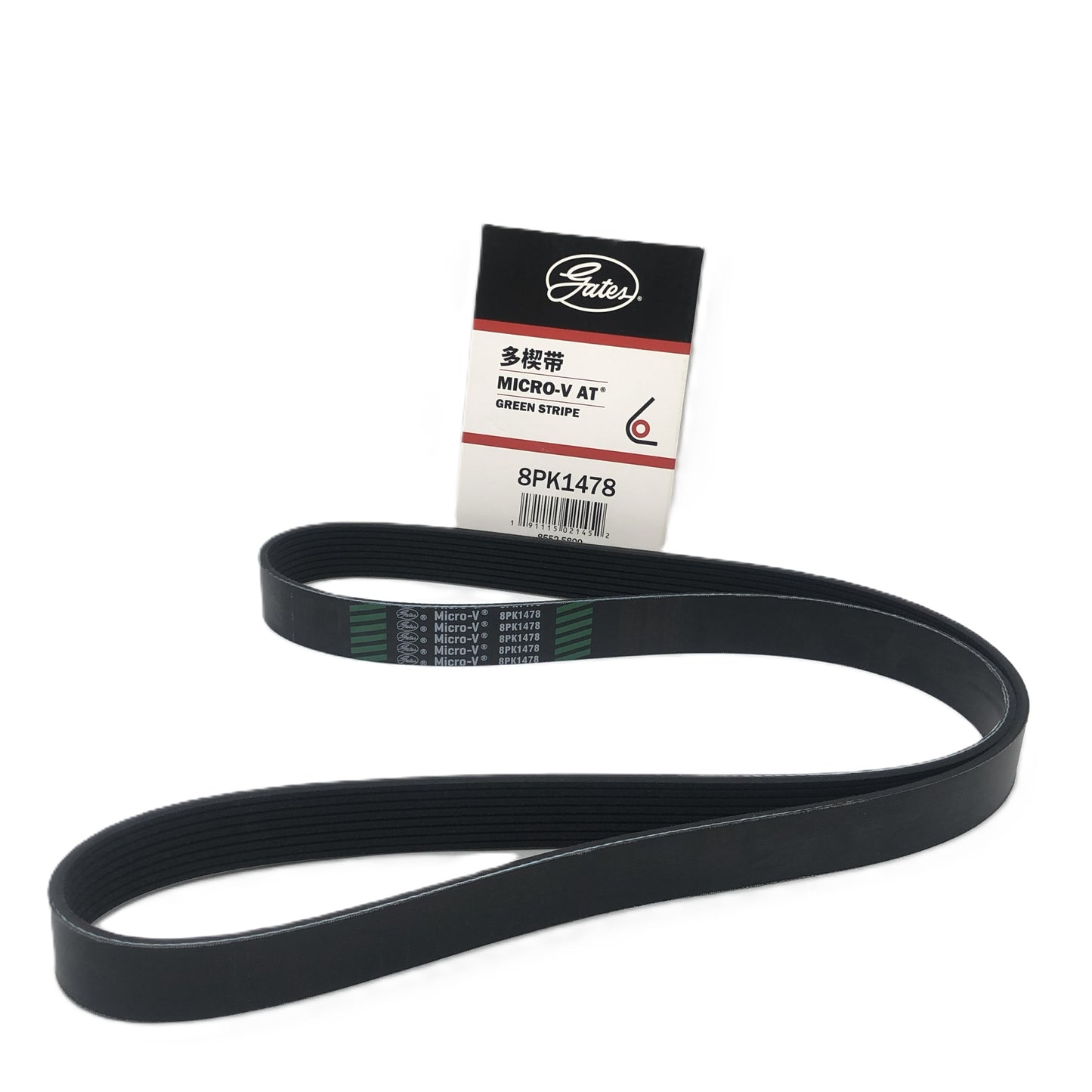 GATES Micro-V Serpentine Belt 8PK1478