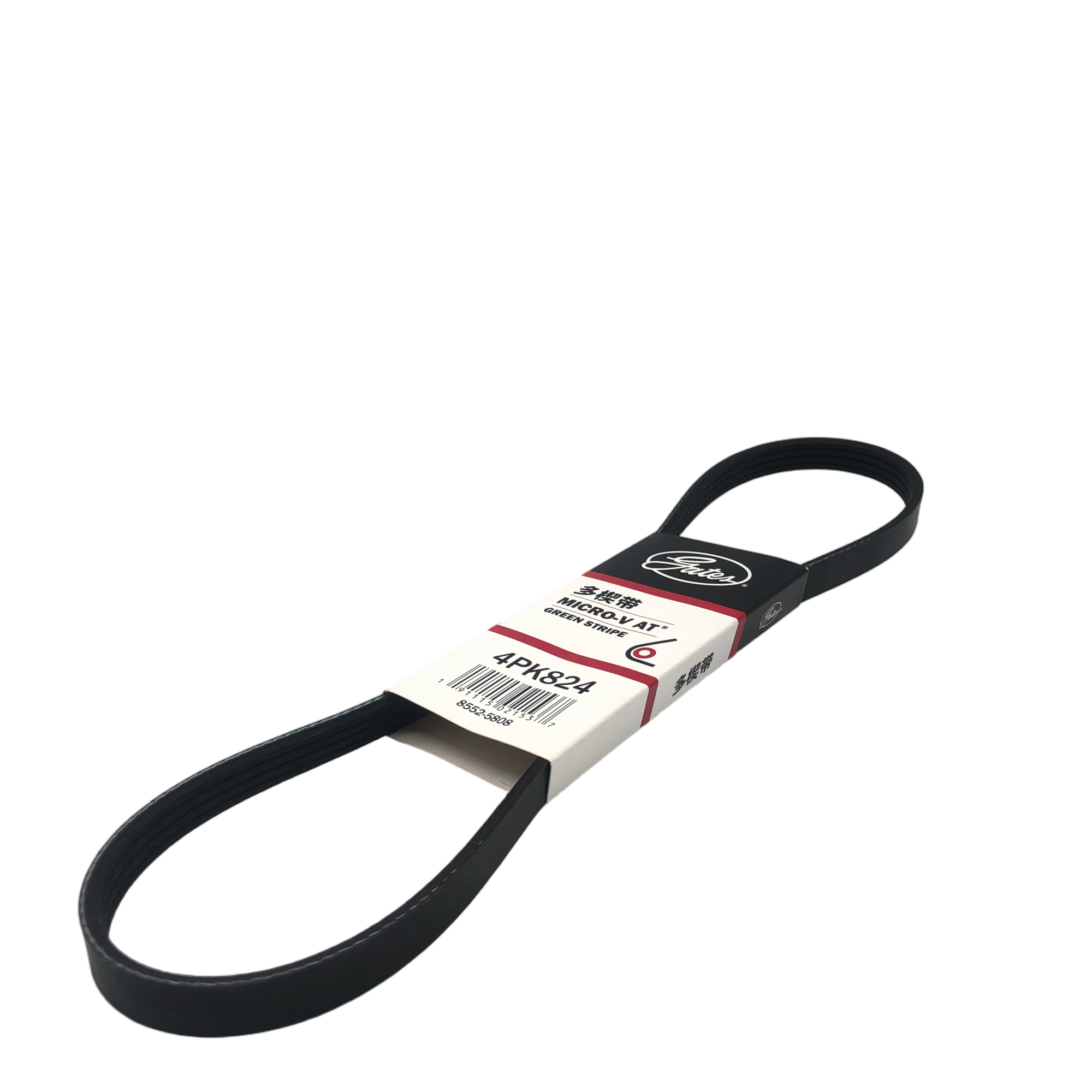 GATES Micro-V Serpentine Belt 4PK824