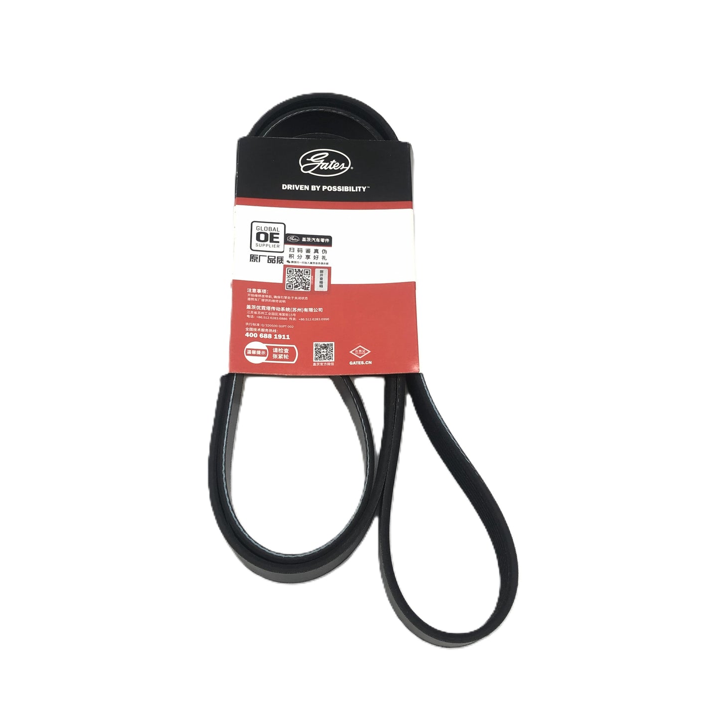 GATES Micro-V Serpentine Belt 7PK1853