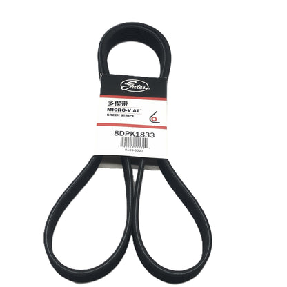 GATES Micro-V Serpentine Belt 8DPK1833