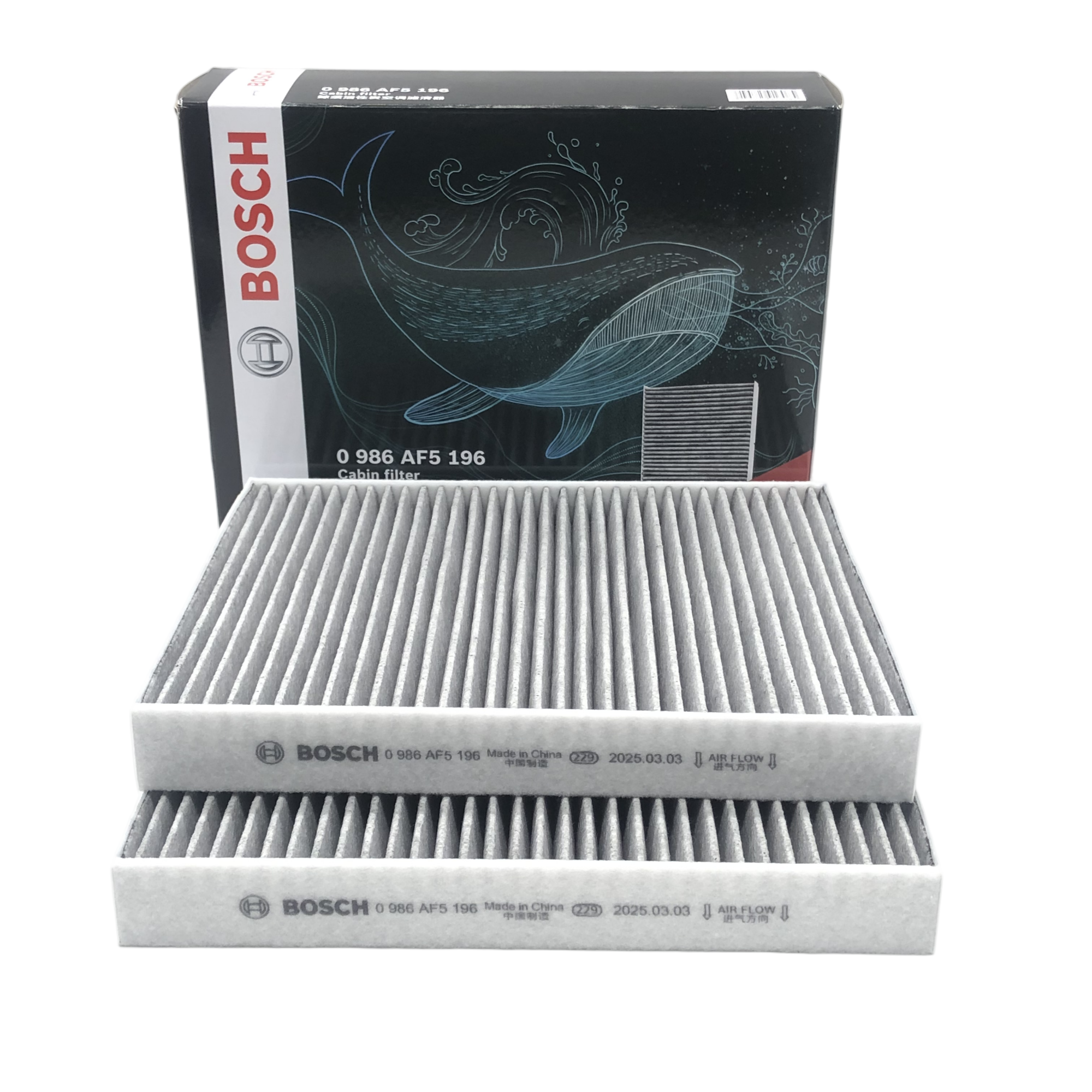 BOSCH Activated Carbon Cabin Filter 0986AF5196