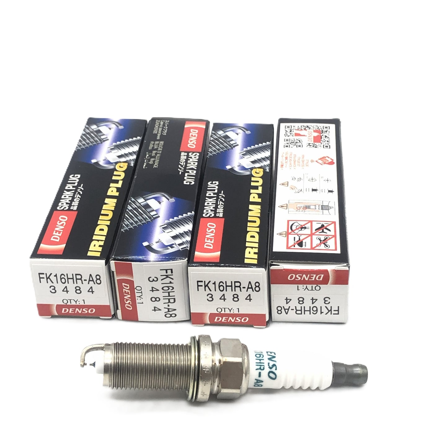 DENSO Double Needle Iridium Spark Plug FK16HR-A8 3484
