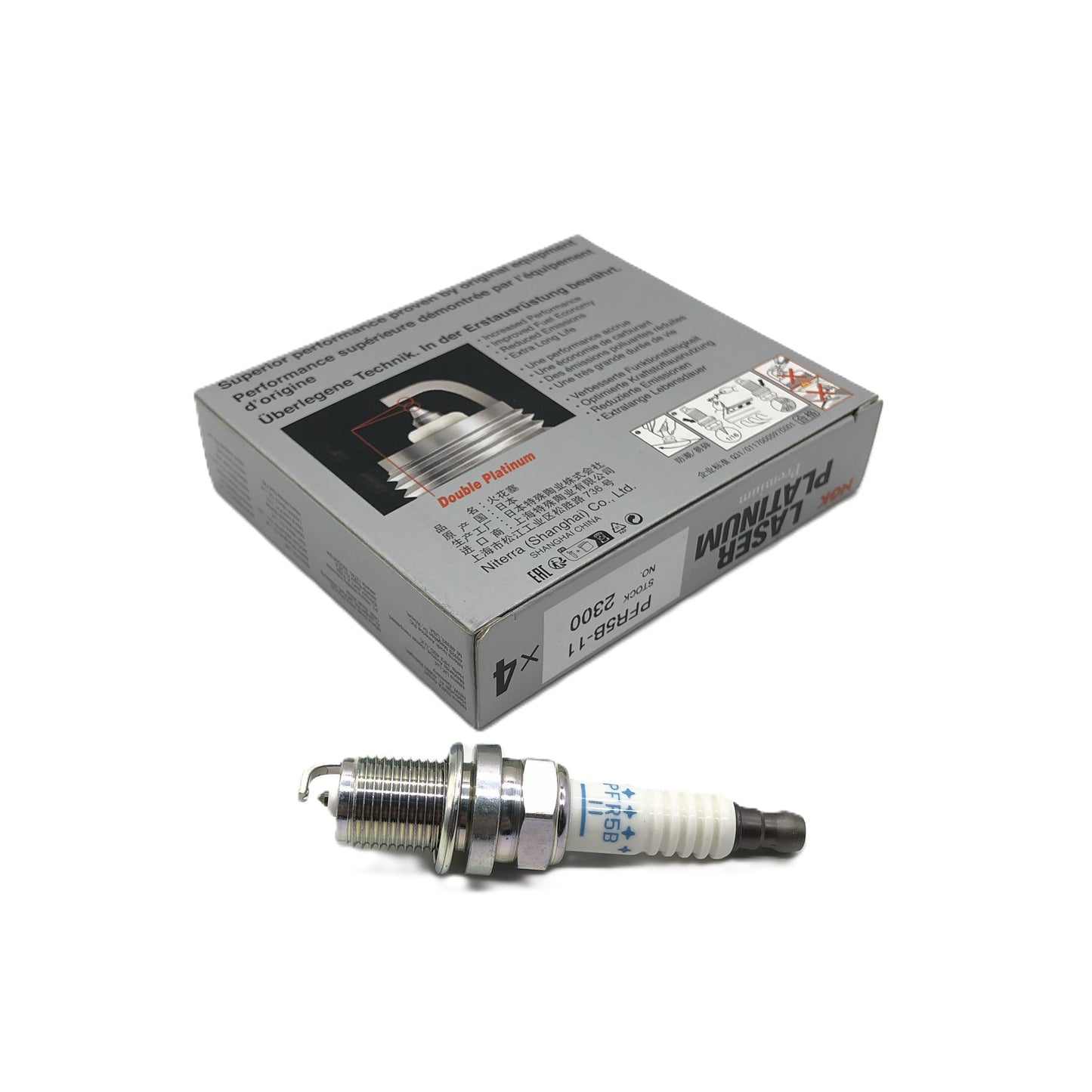 NGK Platinum Spark Plug PFR5B-11(2300)