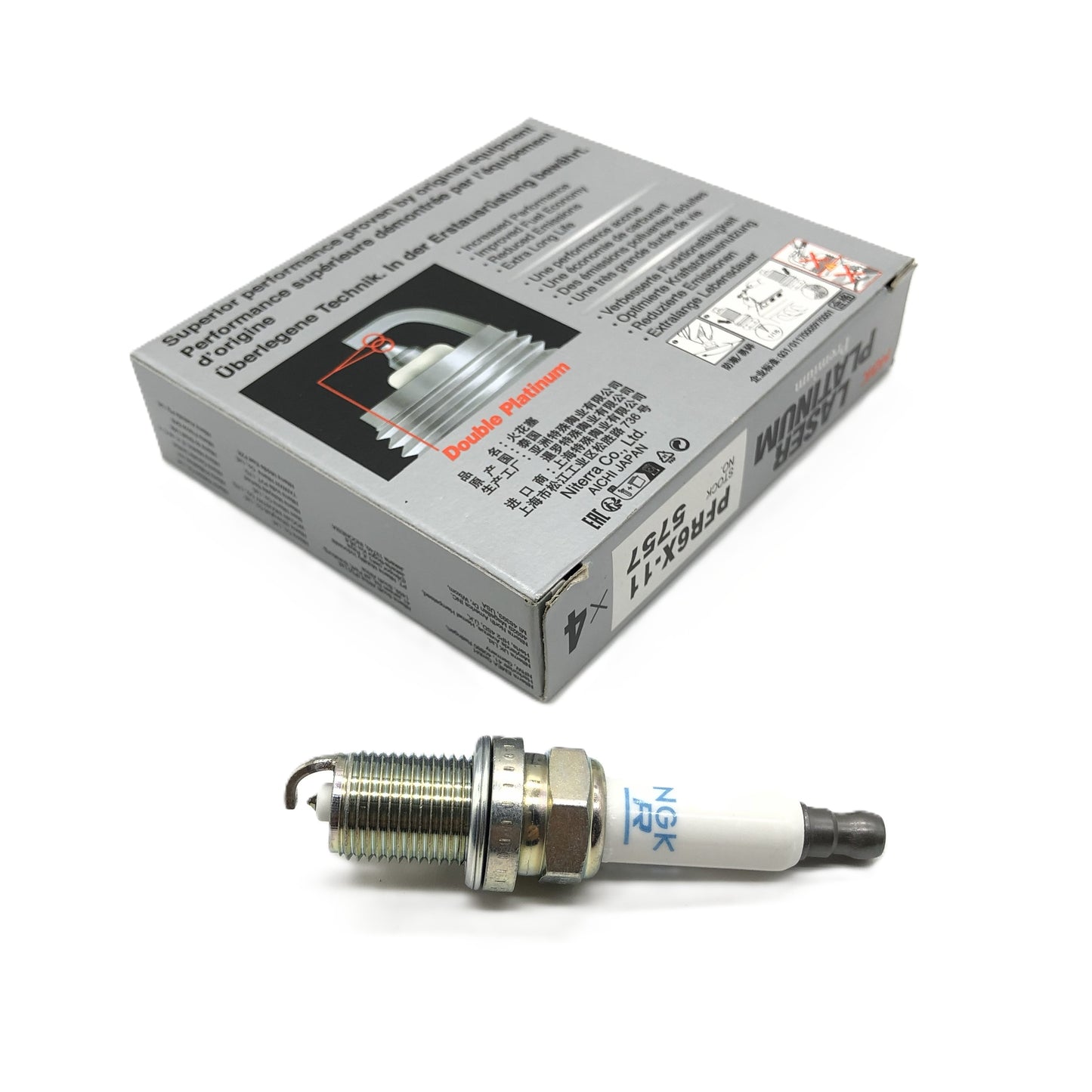 NGK Platinum Spark Plug PFR6X-11(5757)