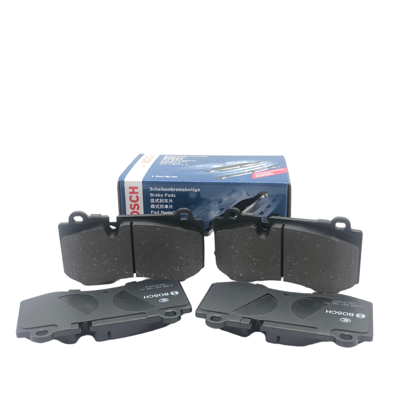 BOSCH Front Ceramic Brake Pad Set 0986AB1199