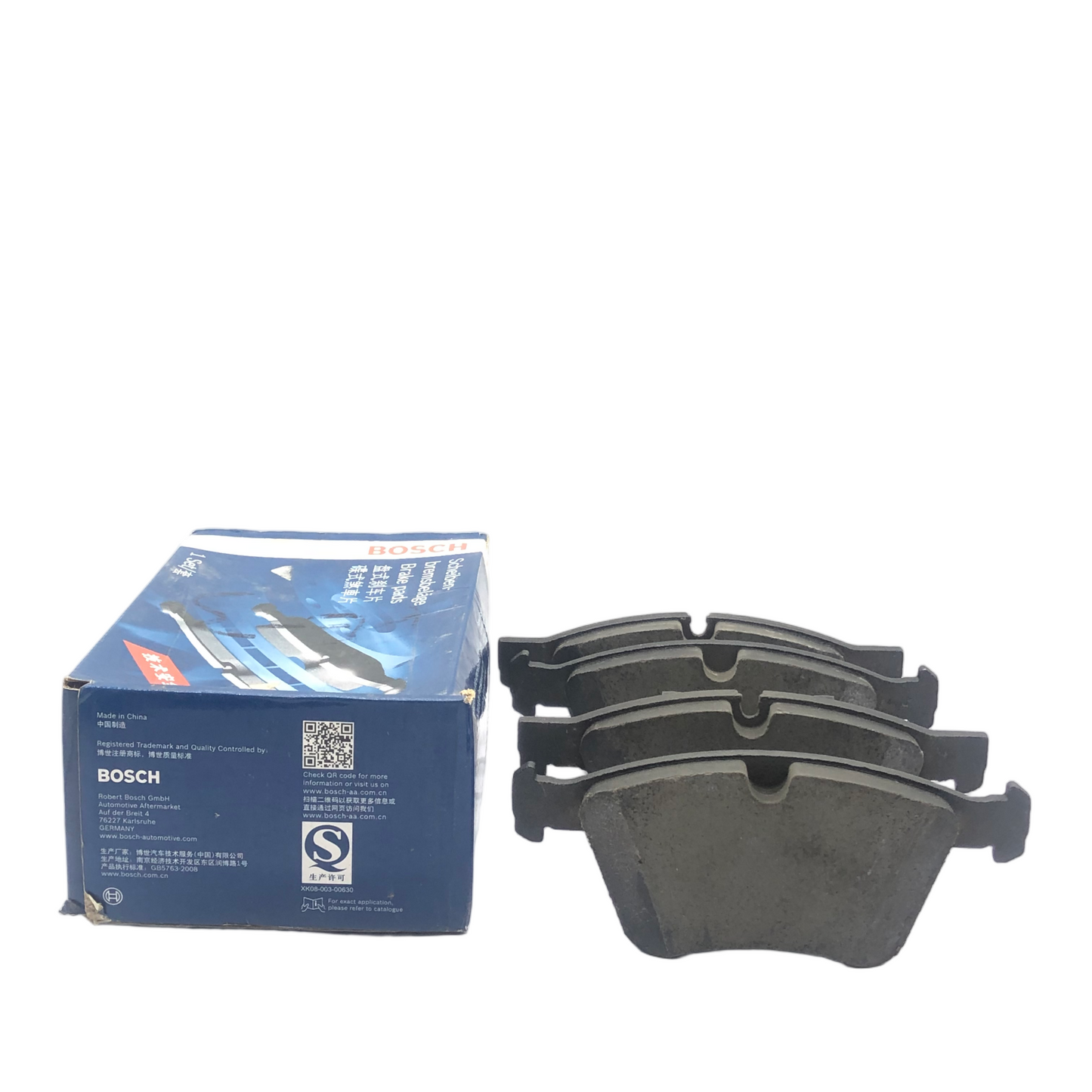 BOSCH Front Ceramic Brake Pad Set 0986AB1762