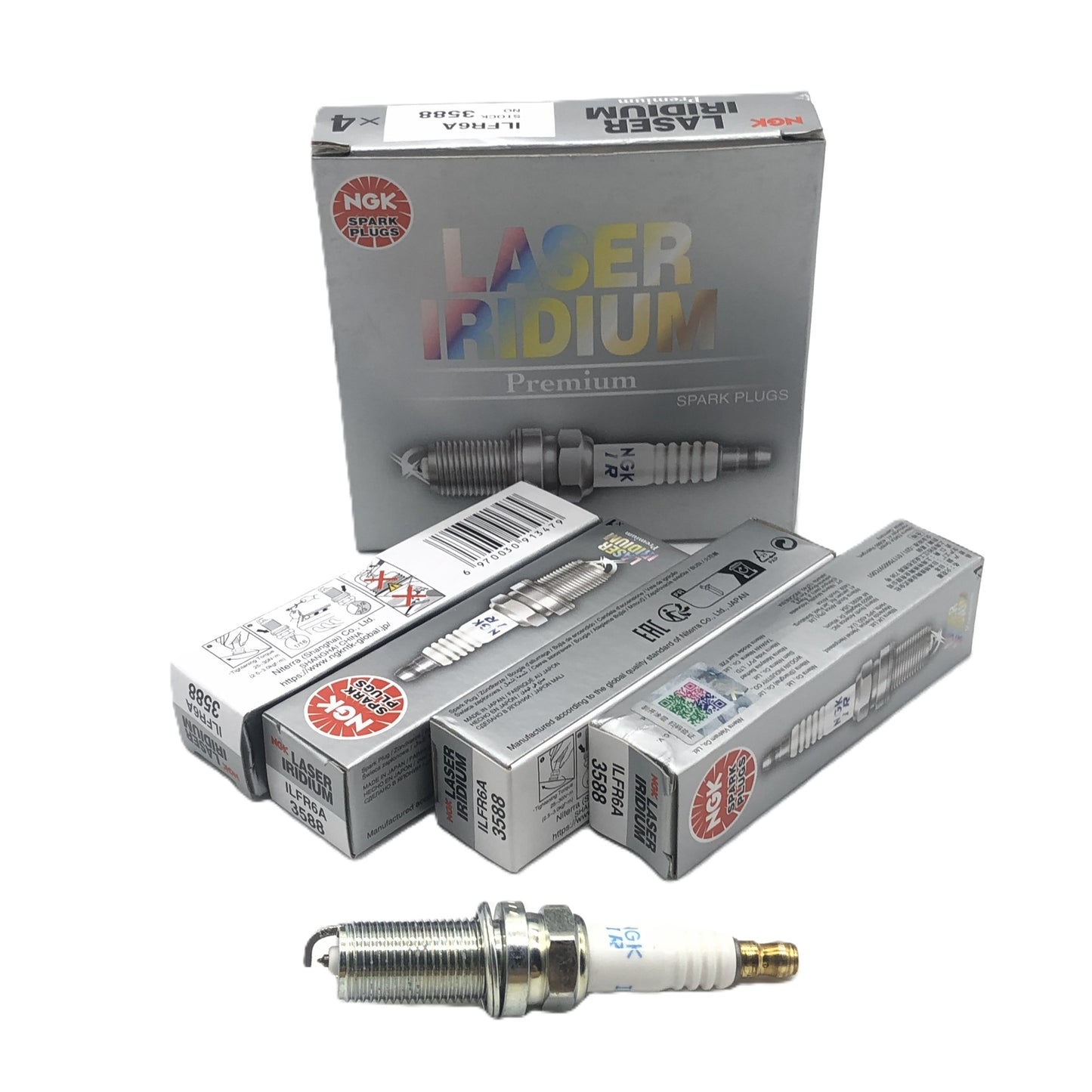 NGK Iridium Platinum Spark Plug ILFR6A(3588)