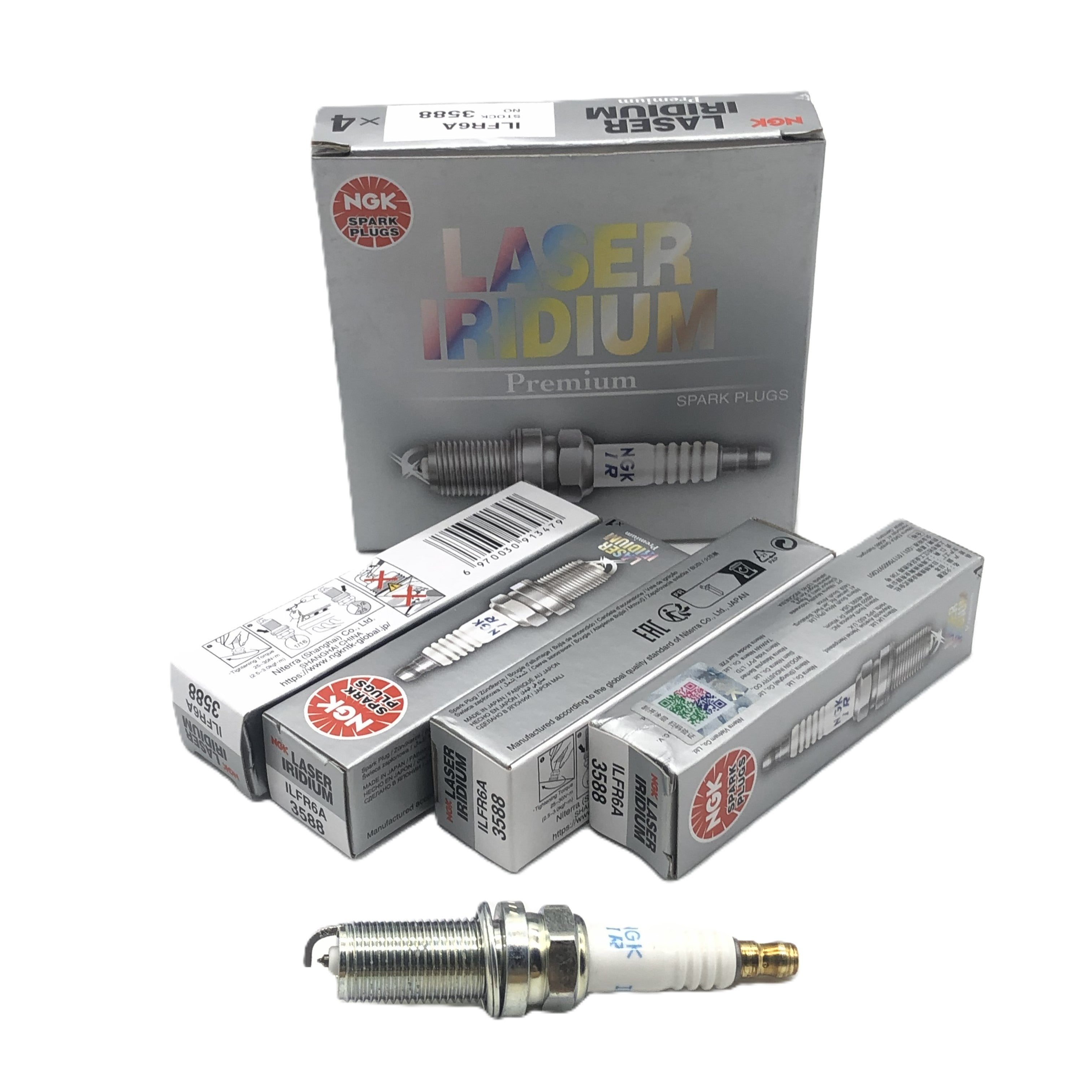 NGK Iridium Platinum Spark Plug ILFR6A(3588)