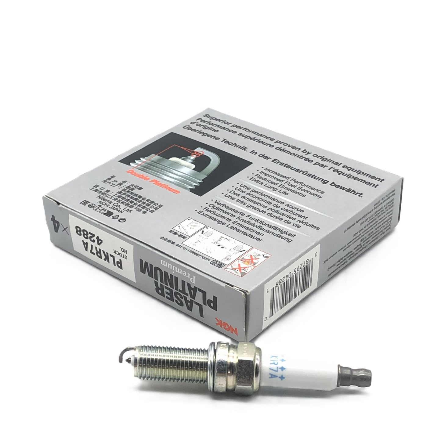 NGK Platinum Spark Plug PLKR7A(4288)