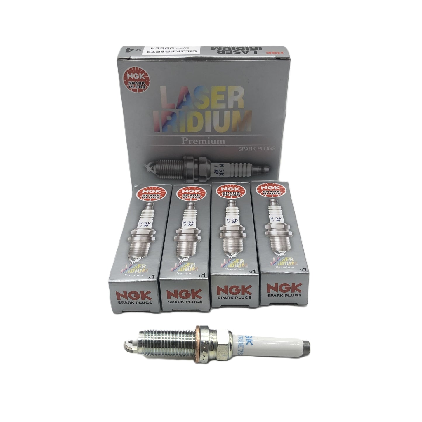 NGK Iridium Platinum Spark Plug SILZKFR8E7S/90654