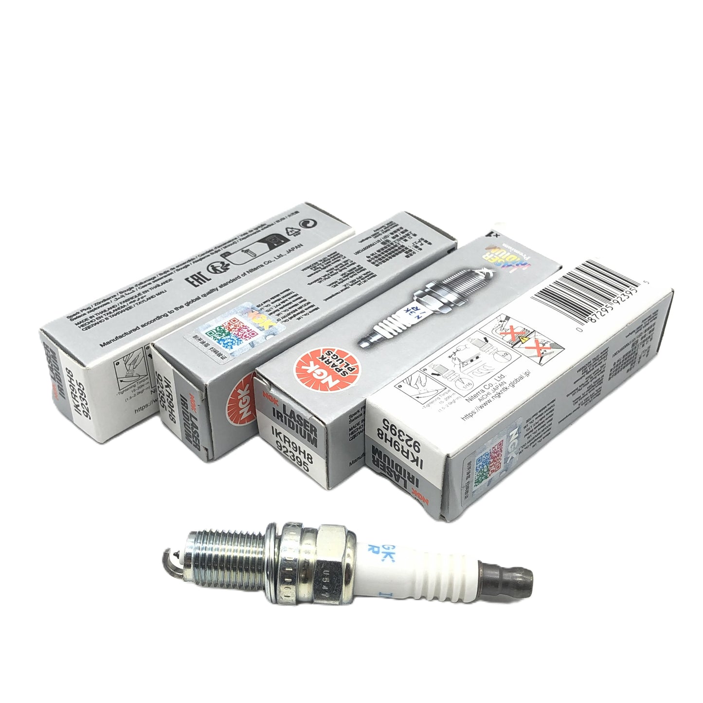 NGK Iridium Platinum Spark Plug IKR9H8(92395)