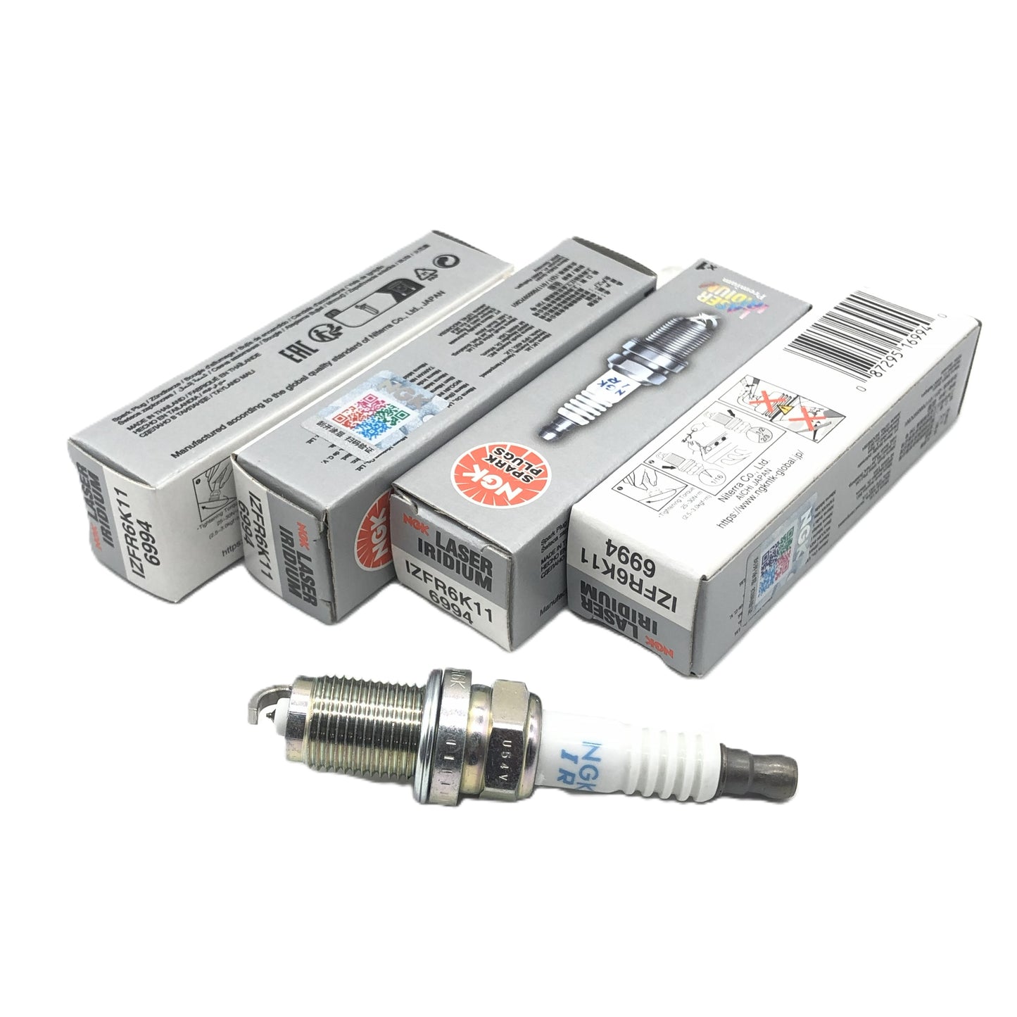 NGK Iridium Platinum Spark Plug IZFR6K11(6994)