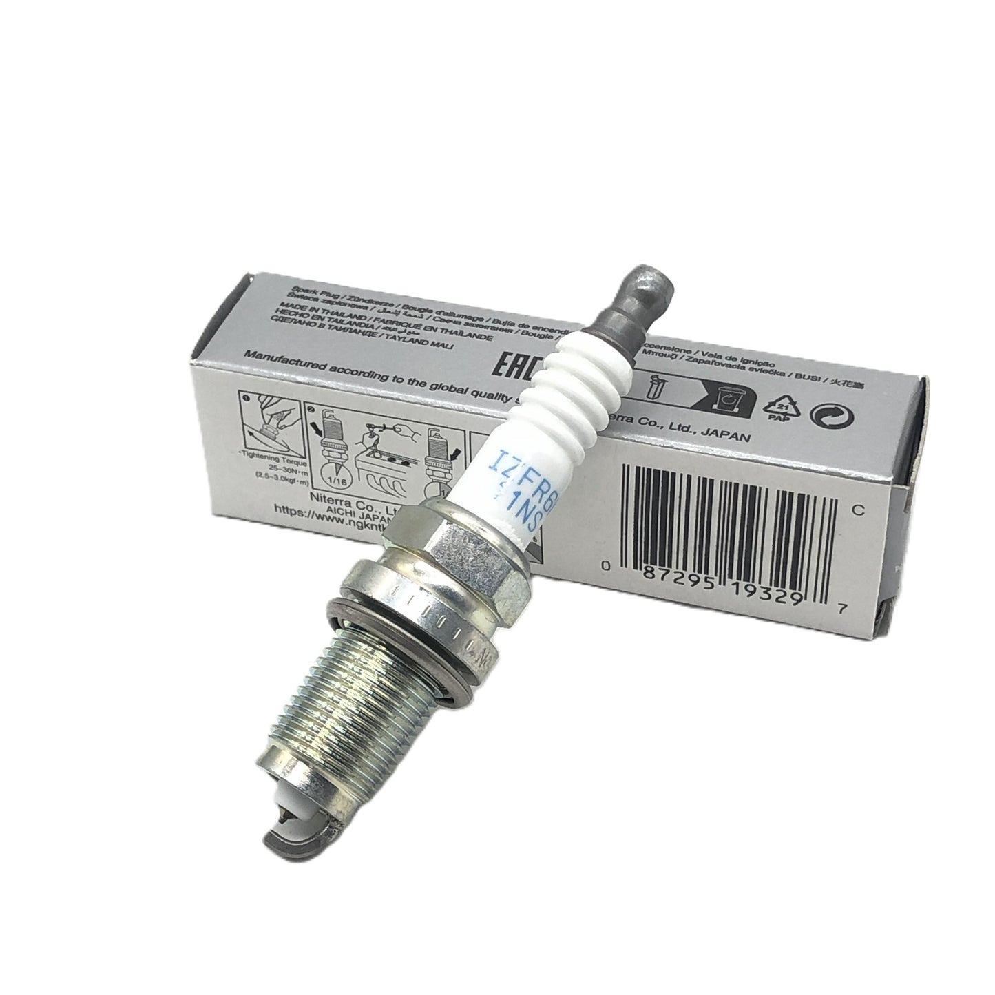 NGK Iridium Platinum Spark Plug IZFR6K11NS(9329)