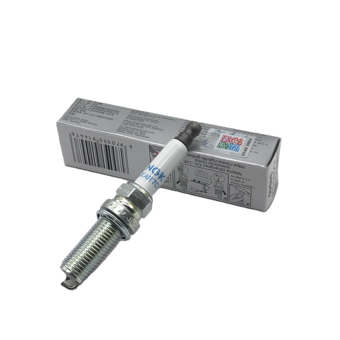 NGK Iridium Platinum Spark Plug ILKAR7C10(94940)