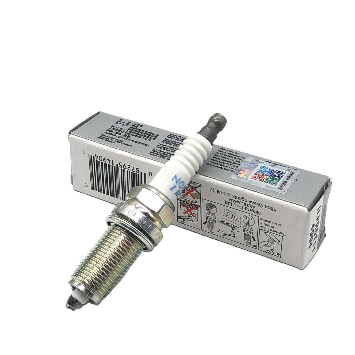 NGK Iridium Platinum Spark Plug ILFR6T-11(4904)