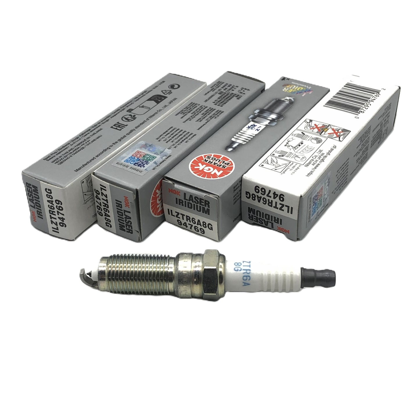 NGK Iridium Platinum Spark Plug ILZTR6A8G(94769)