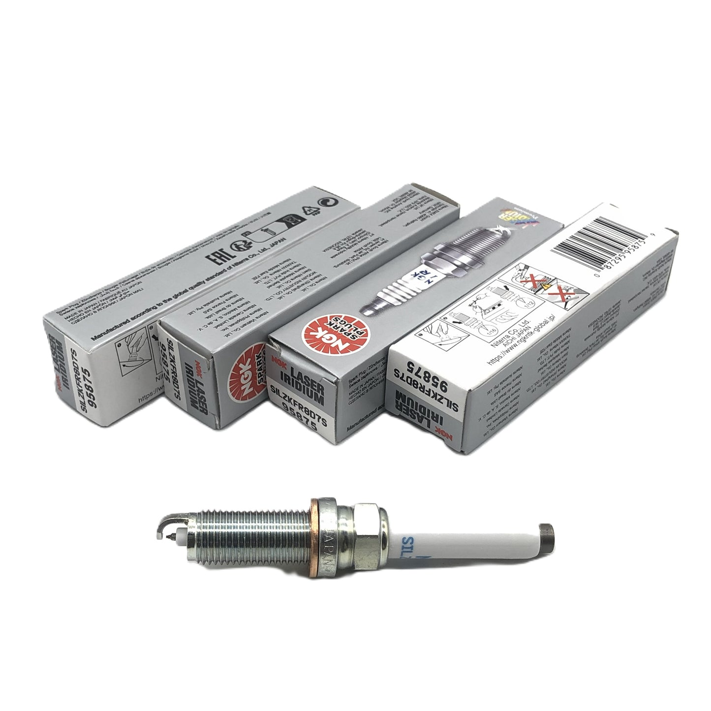 NGK Iridium Platinum Spark Plug SILZKFR8D7S(95875)