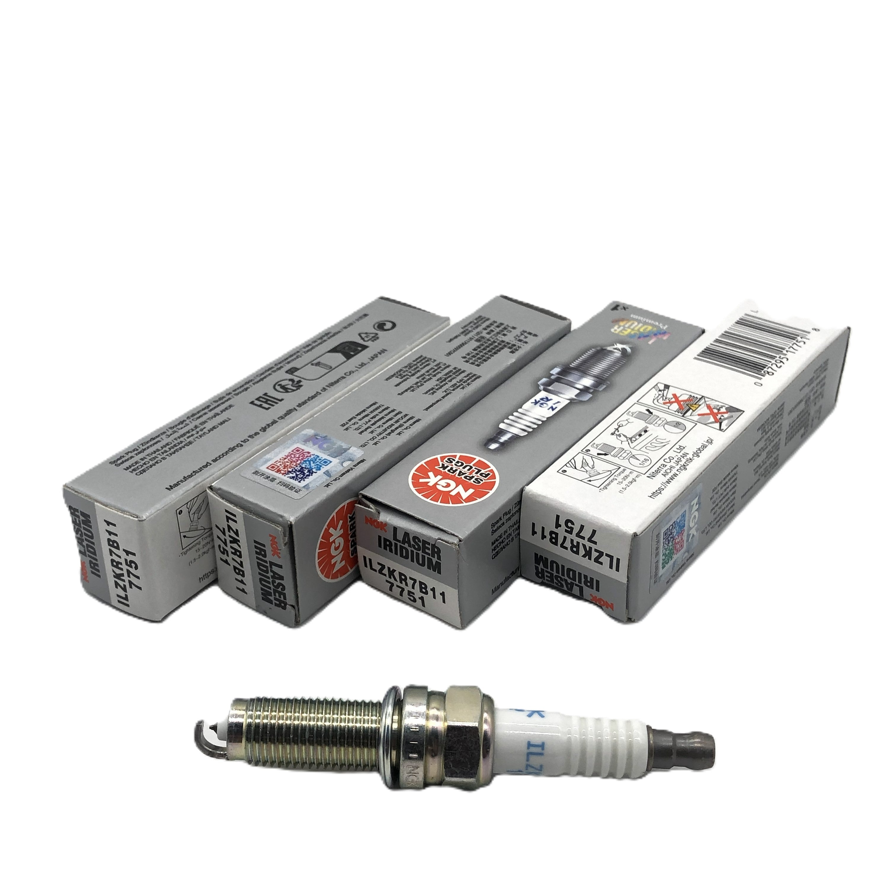 NGK Iridium Platinum Spark Plug ILZKR7B11(7751)
