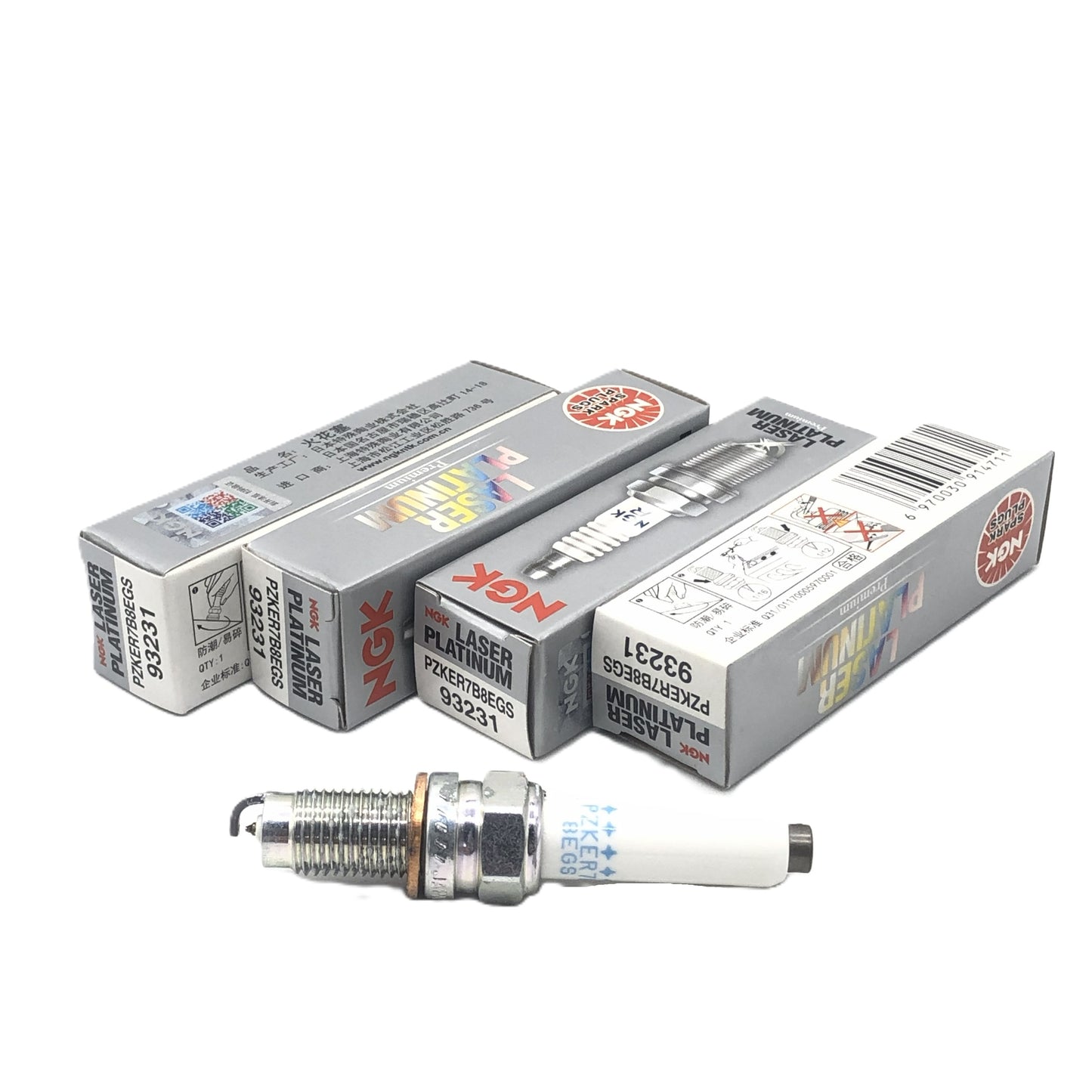 NGK Platinum Spark Plug PZKER7B8EGS(93231)