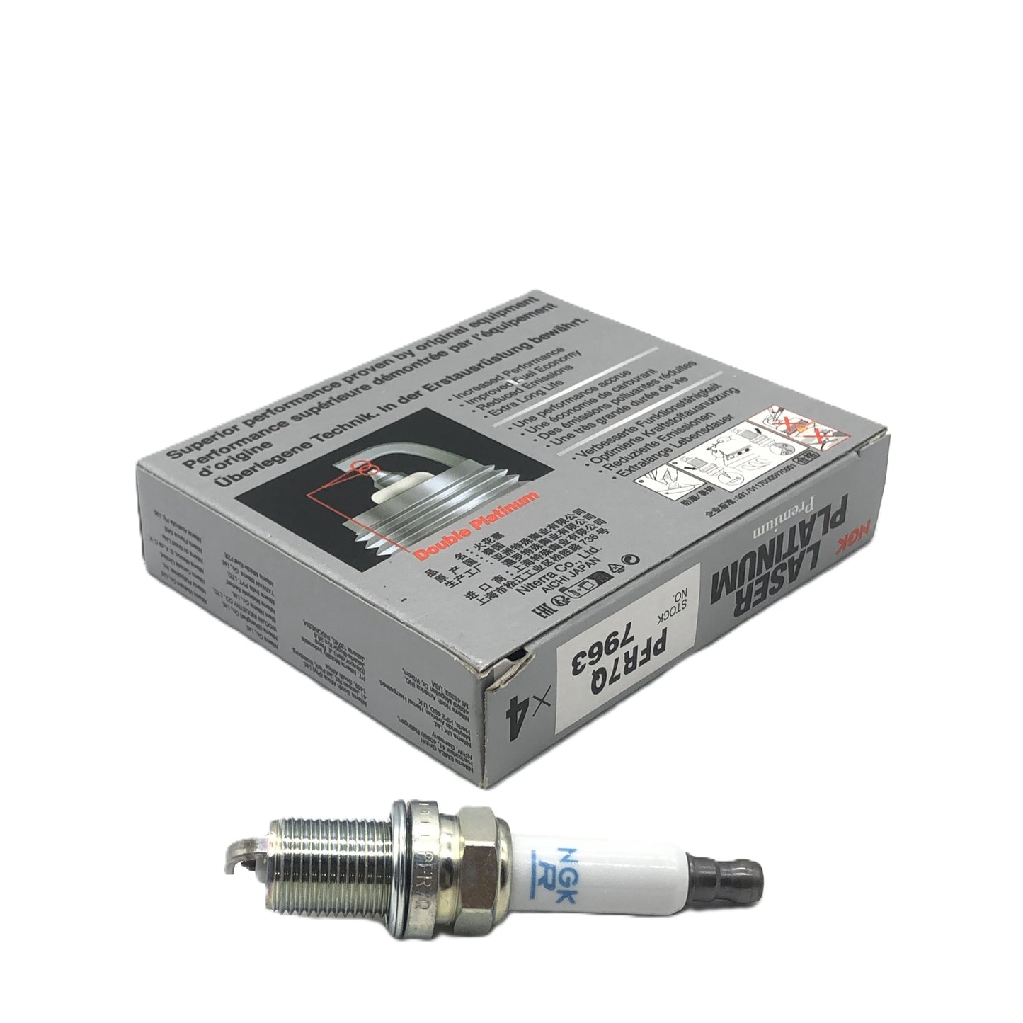 NGK Platinum Spark Plug PFR7Q(7963)