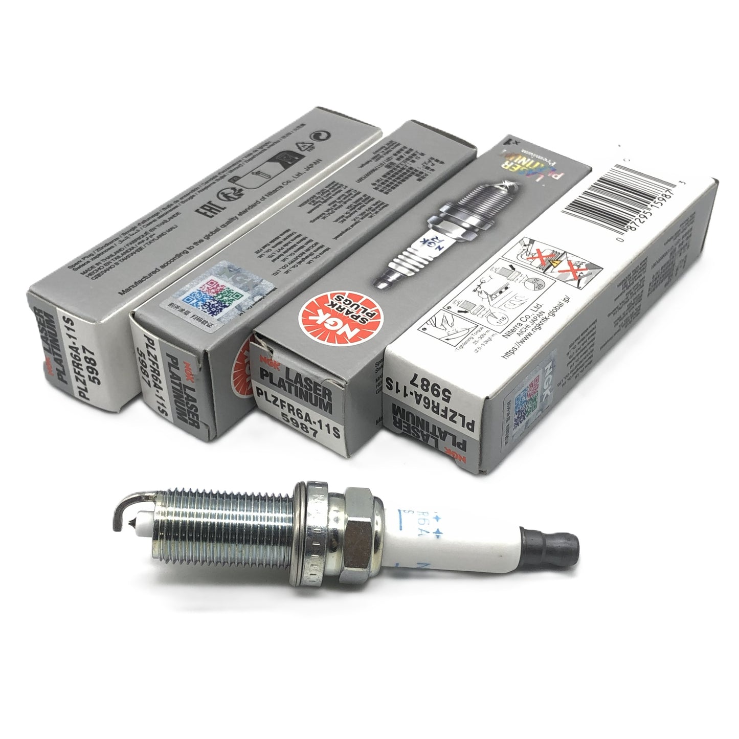 NGK Platinum Spark Plug PLZFR6A-11S 5987