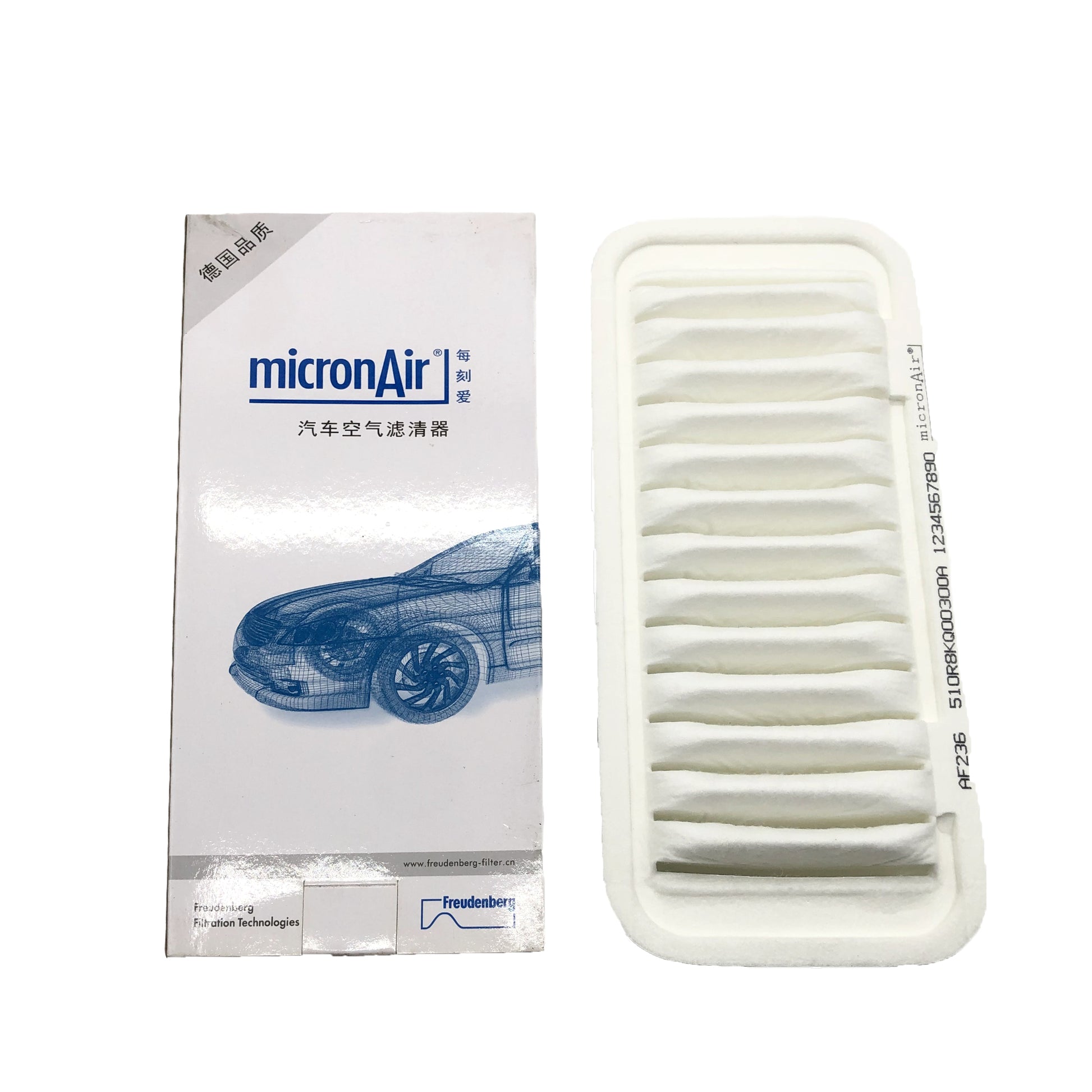 MICRONAIR Air Filter AF236 image 1 Candru