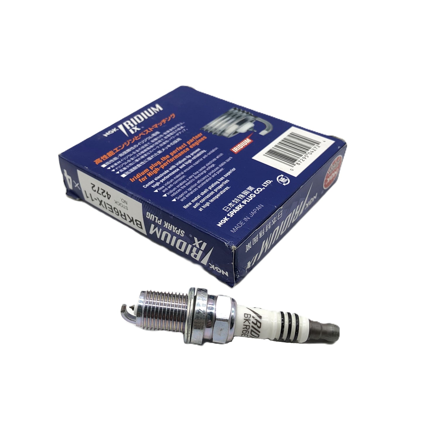 NGK Iridium IX Spark Plug BKR6EIX-11 image 2 Candru