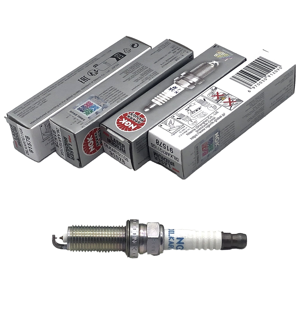 NGK Laser Iridium Spark Plug DILKAR7G11GS 91578
