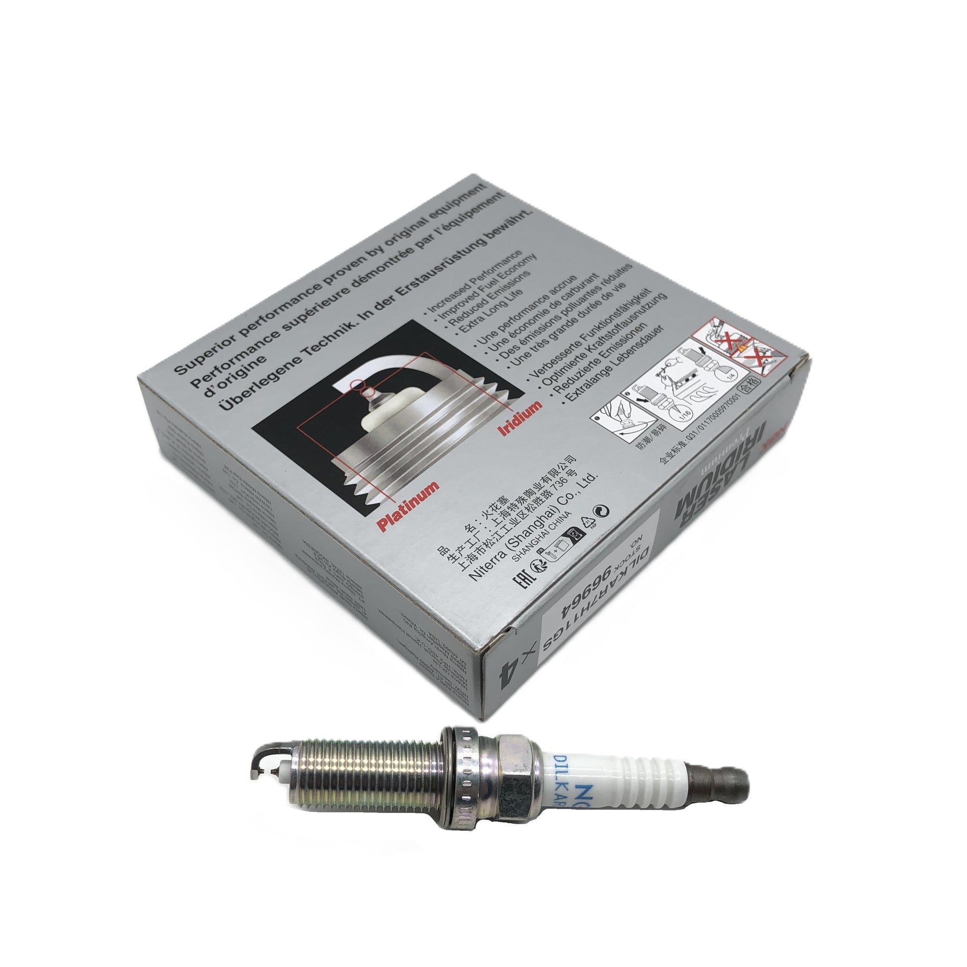 NGK Laser Iridium Spark Plug DILKAR7H11GS image 2 Candru