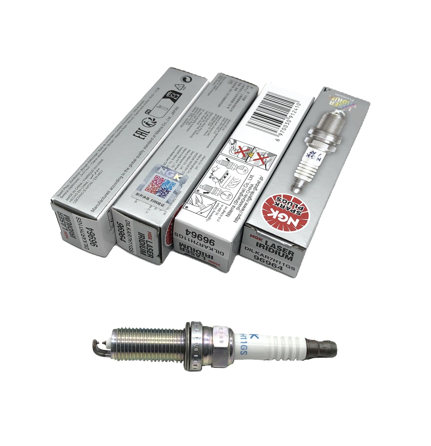 NGK Laser Iridium Spark Plug DILKAR7H11GS 96964