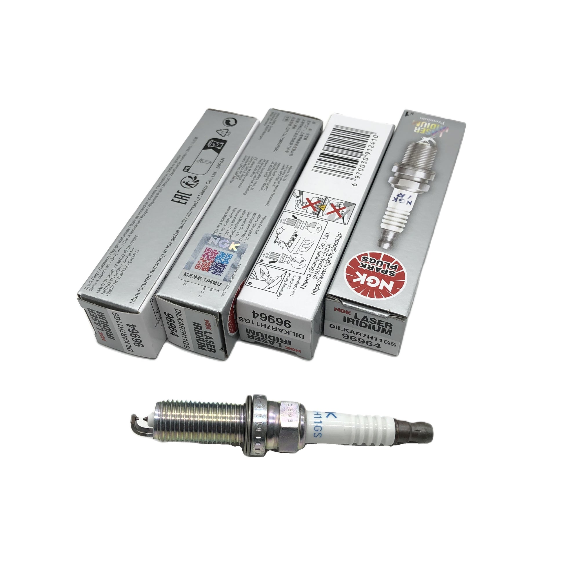 NGK Laser Iridium Spark Plug DILKAR7H11GS image 8 Candru