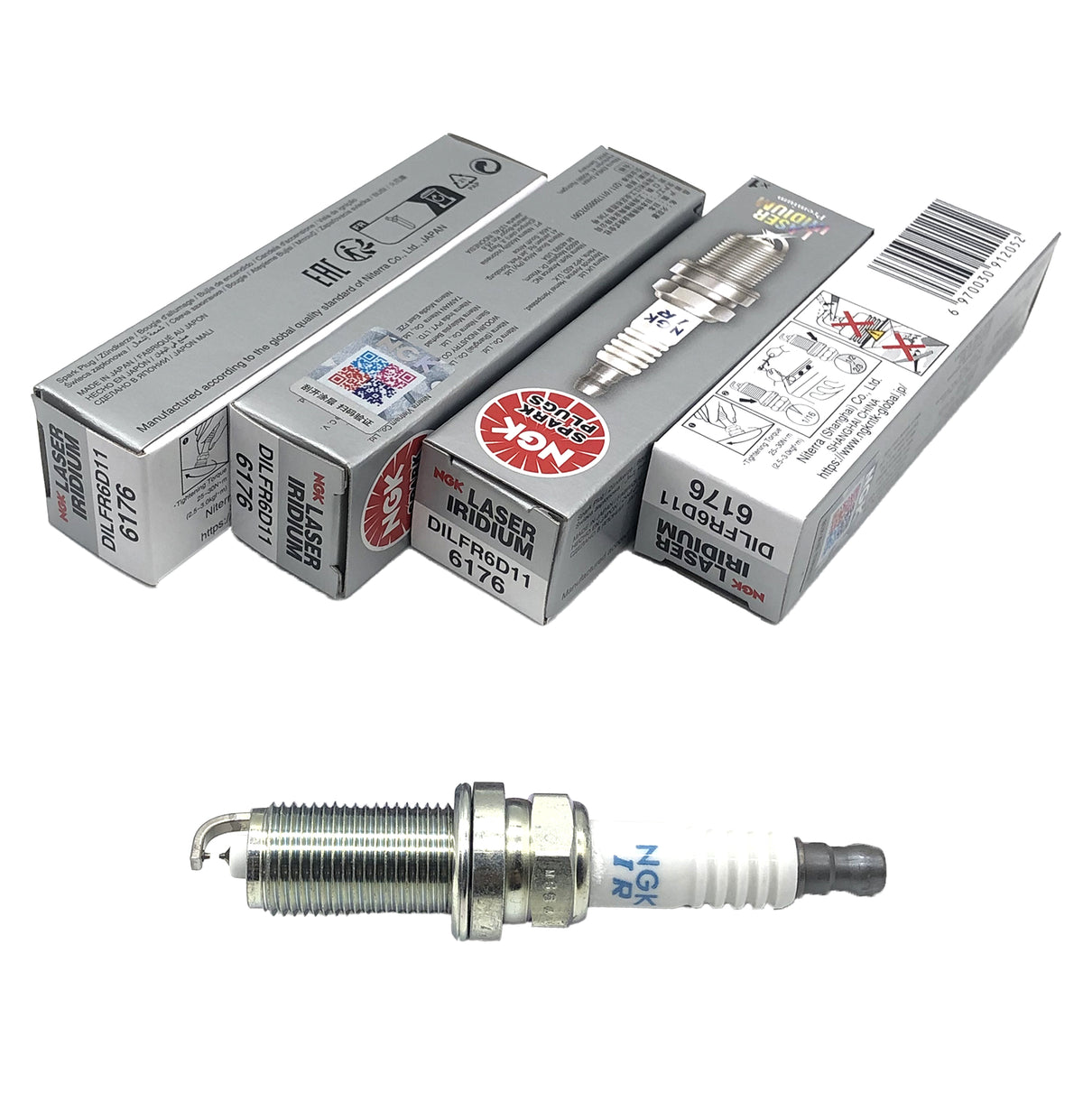 NGK Laser Iridium Spark Plug DILFR6D11 6176
