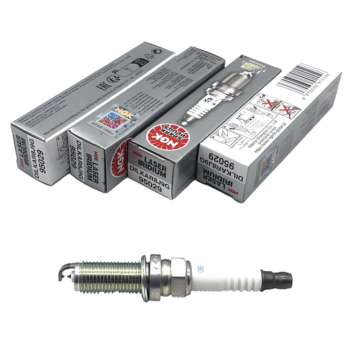 NGK Laser Iridium Spark Plug DILKAR8J9G 95029
