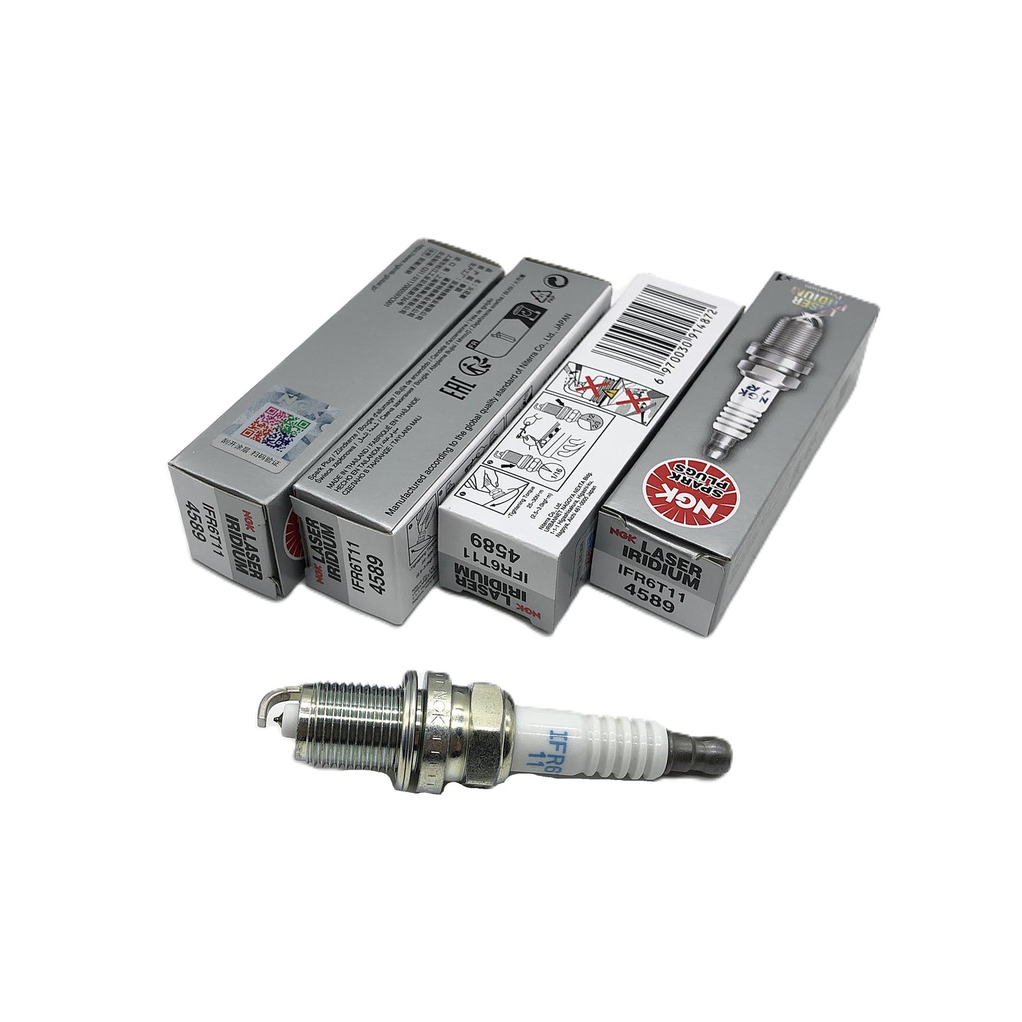 NGK Laser Iridium Spark Plug IFR6T11 image 3 Candru