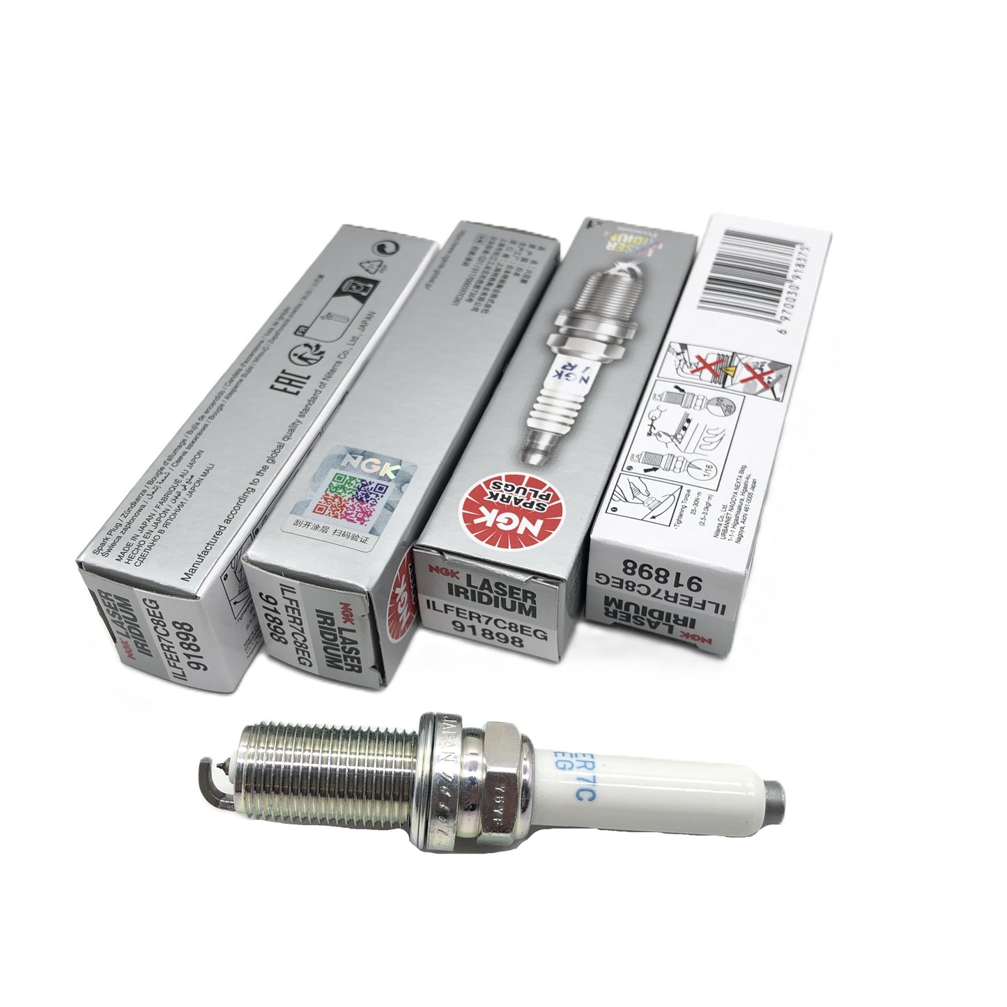 NGK Laser Iridium Spark Plug ILFER7C8EG image 3 Candru