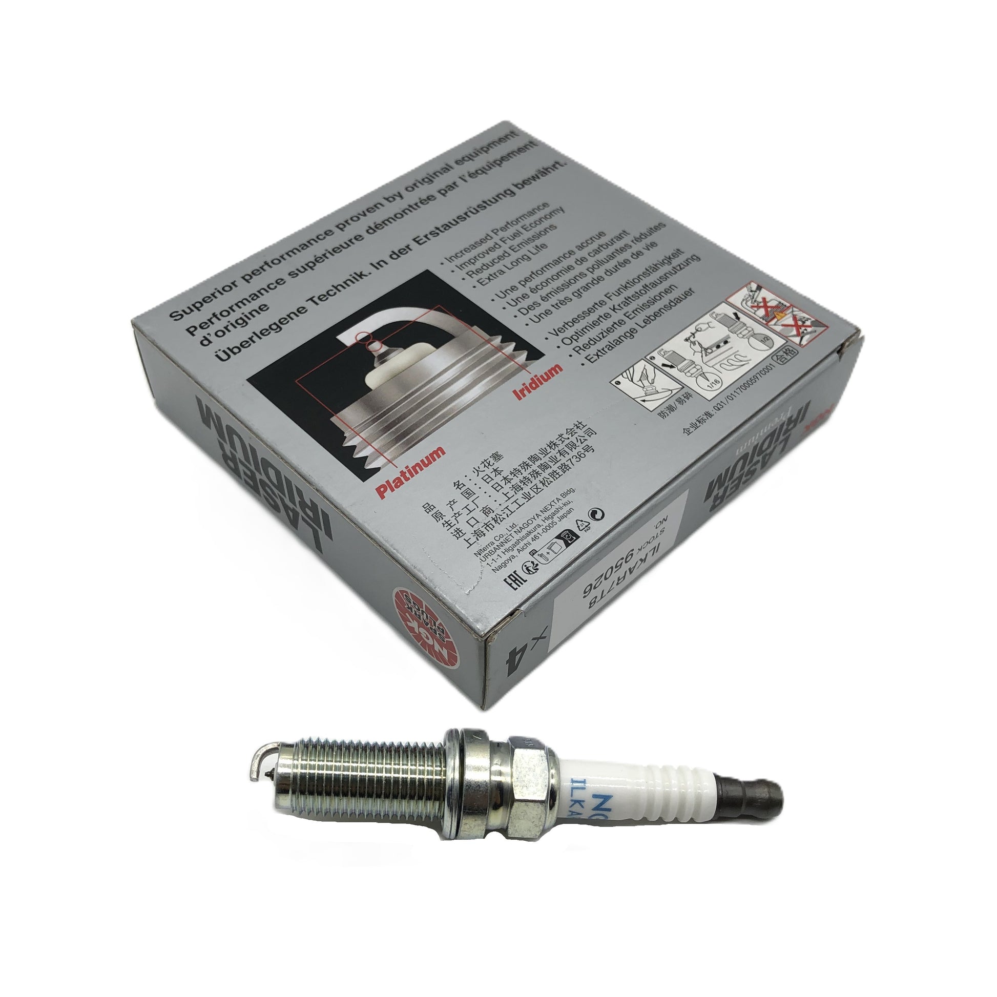 NGK Laser Iridium Spark Plug Laser image 2 Candru
