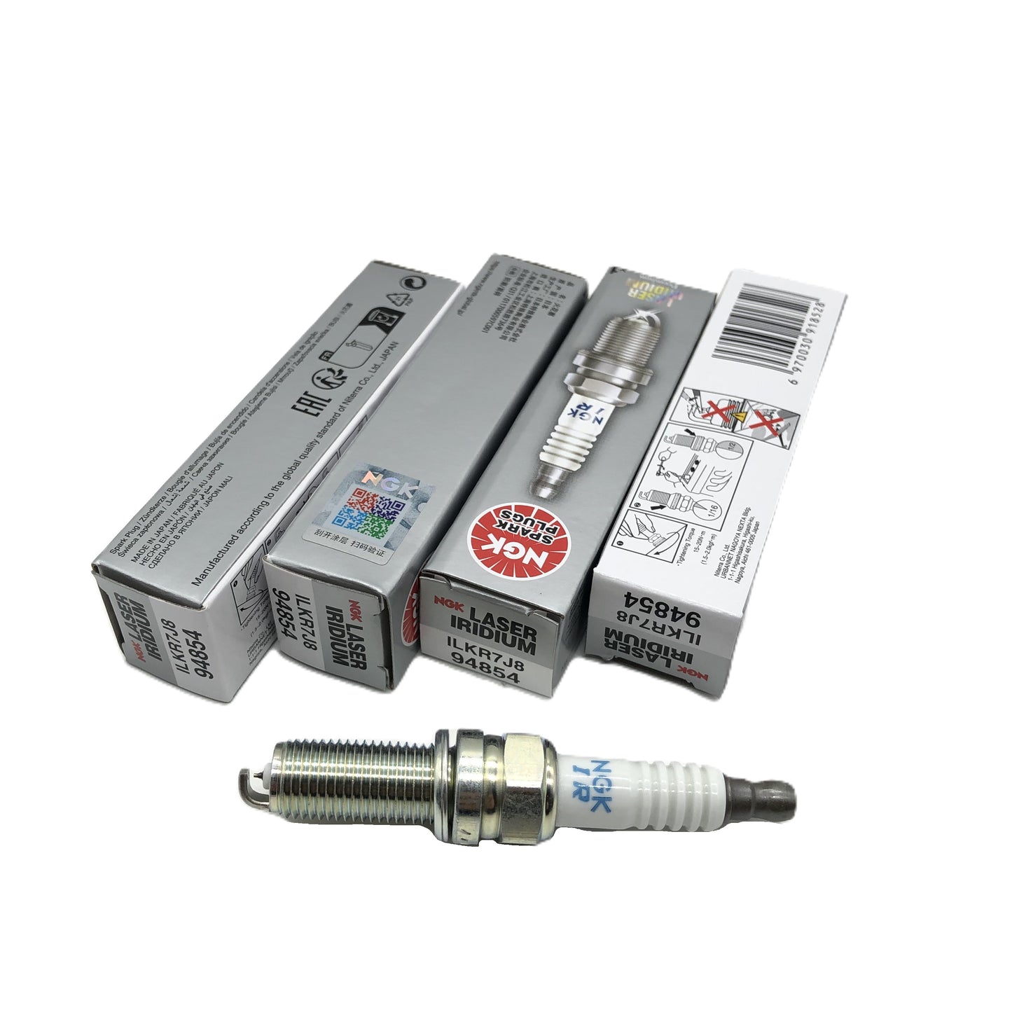 NGK Laser Iridium Spark Plug ILKR7J8 image 4 Candru