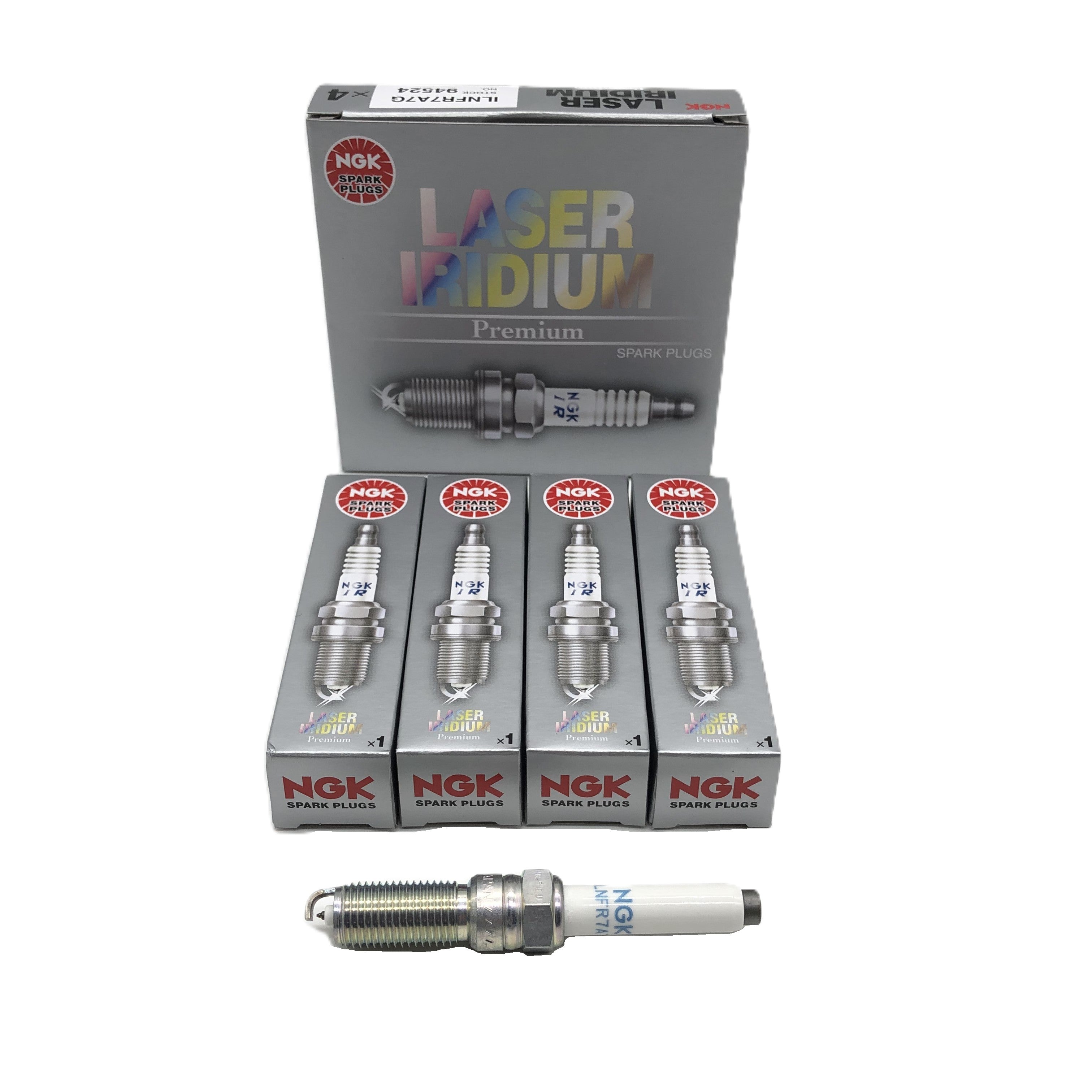 NGK Laser Iridium Spark Plug ILNFR7A7G image 1 Candru