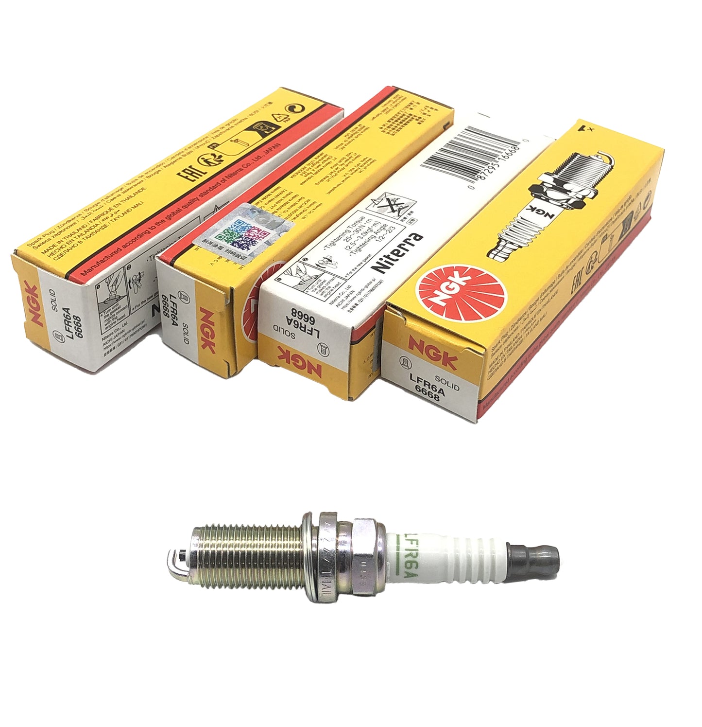 NGK V-Power Spark Plug LFR6A 6668