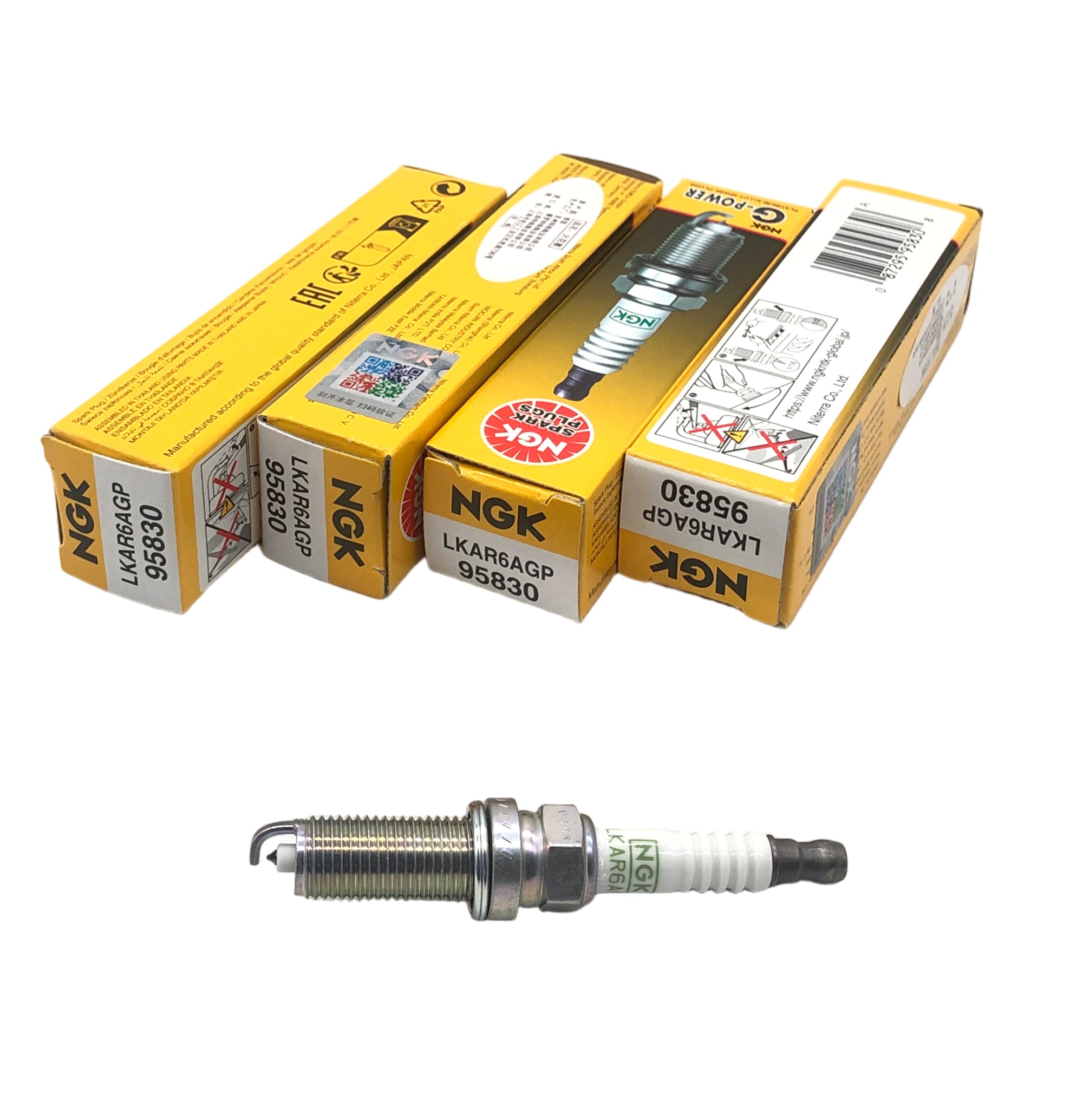NGK G-Power Platinum Spark Plug LKAR6AGP 95830
