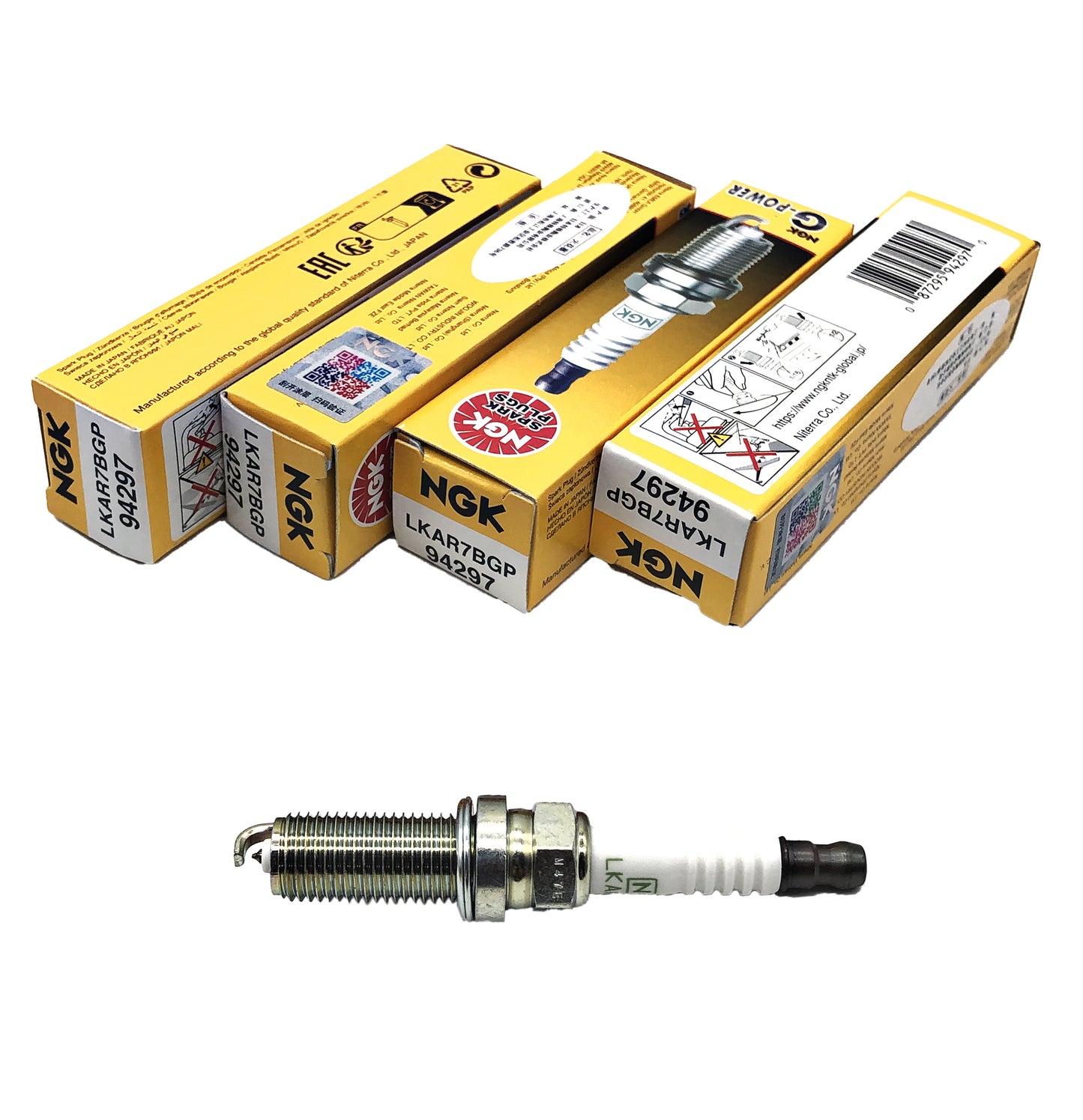 NGK G-Power Platinum Spark Plug LKAR7BGP 94297