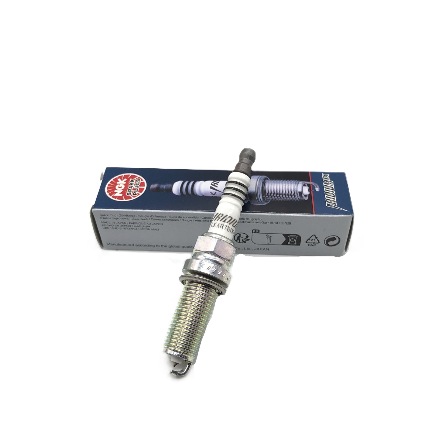 NGK Iridium IX Spark Plug LKAR7BIX-11S image 3 Candru