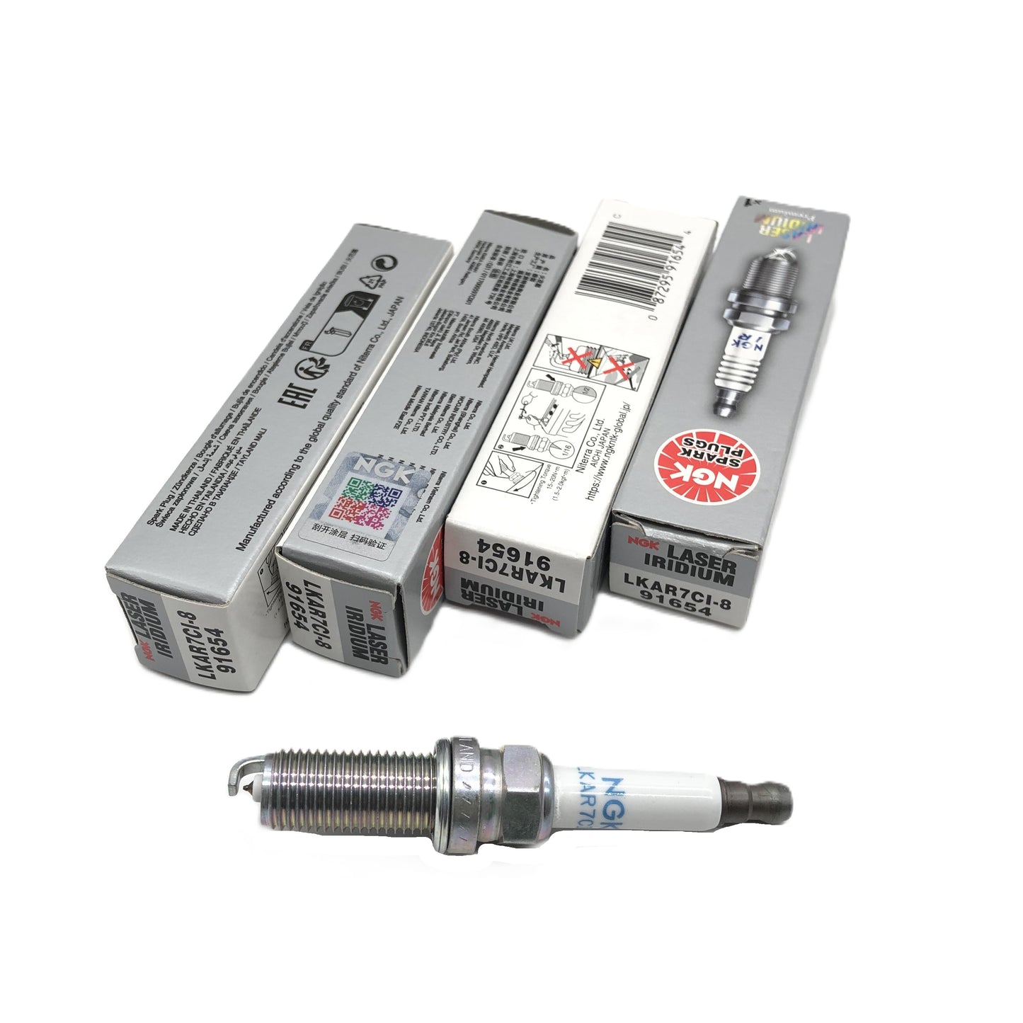 NGK Laser Iridium Spark Plug LKAR7CI-8 image 3 Candru