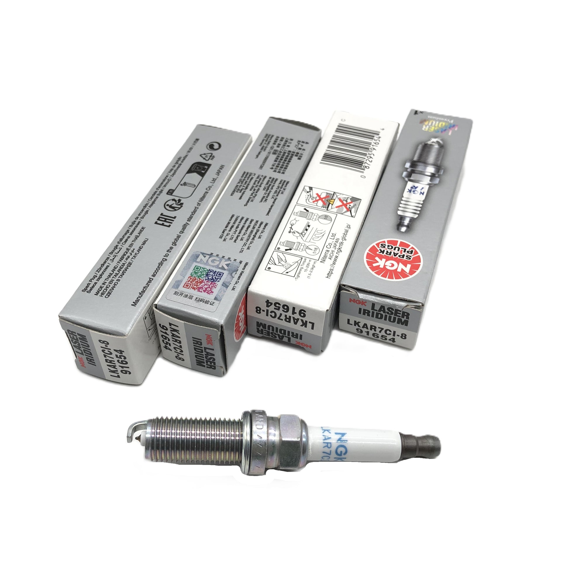 NGK Laser Iridium Spark Plug LKAR7CI-8 image 3 Candru