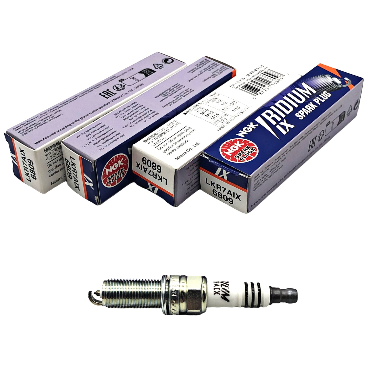 NGK Iridium IX Spark Plug LKR7AIX 6809